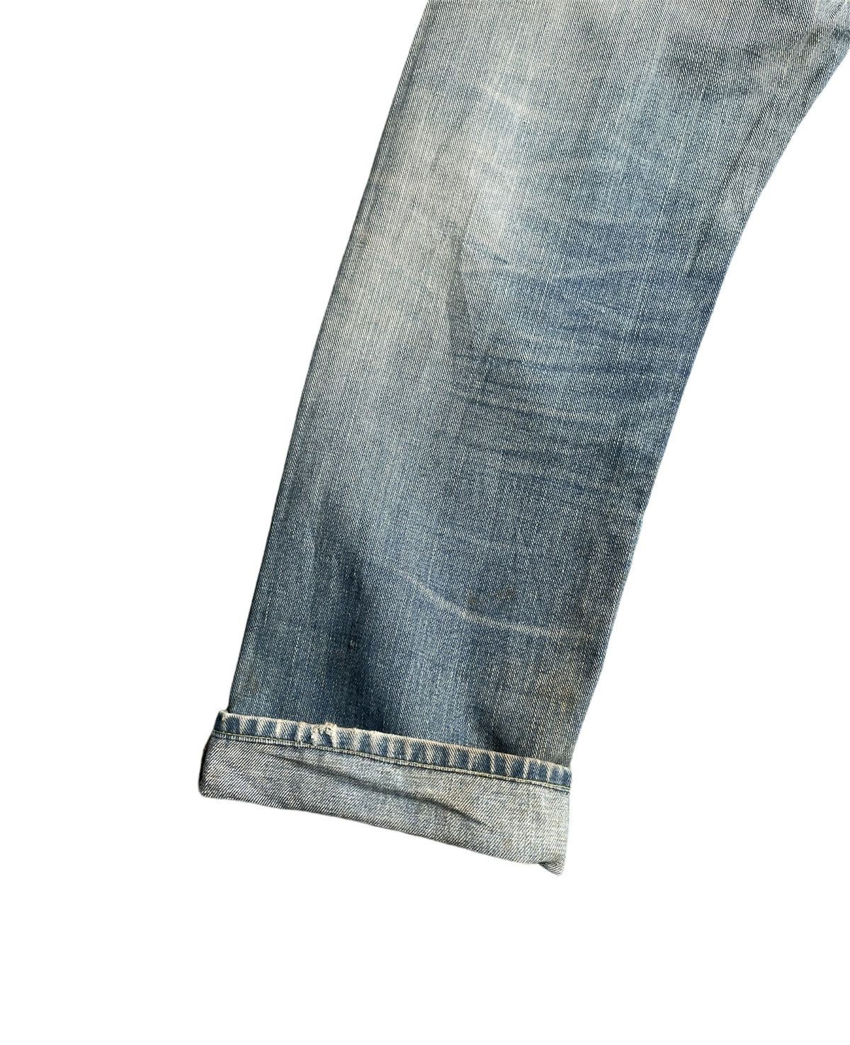 Lee Lee Riders 101 Vintage Selvedge Denim Rework Size US 31 - 12 Thumbnail