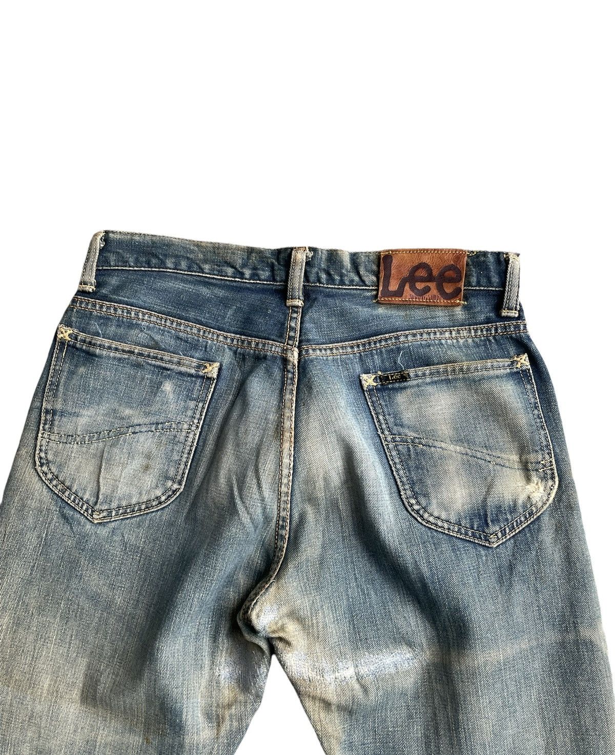 Lee Lee Riders 101 Vintage Selvedge Denim Rework Size US 31 - 14 Thumbnail