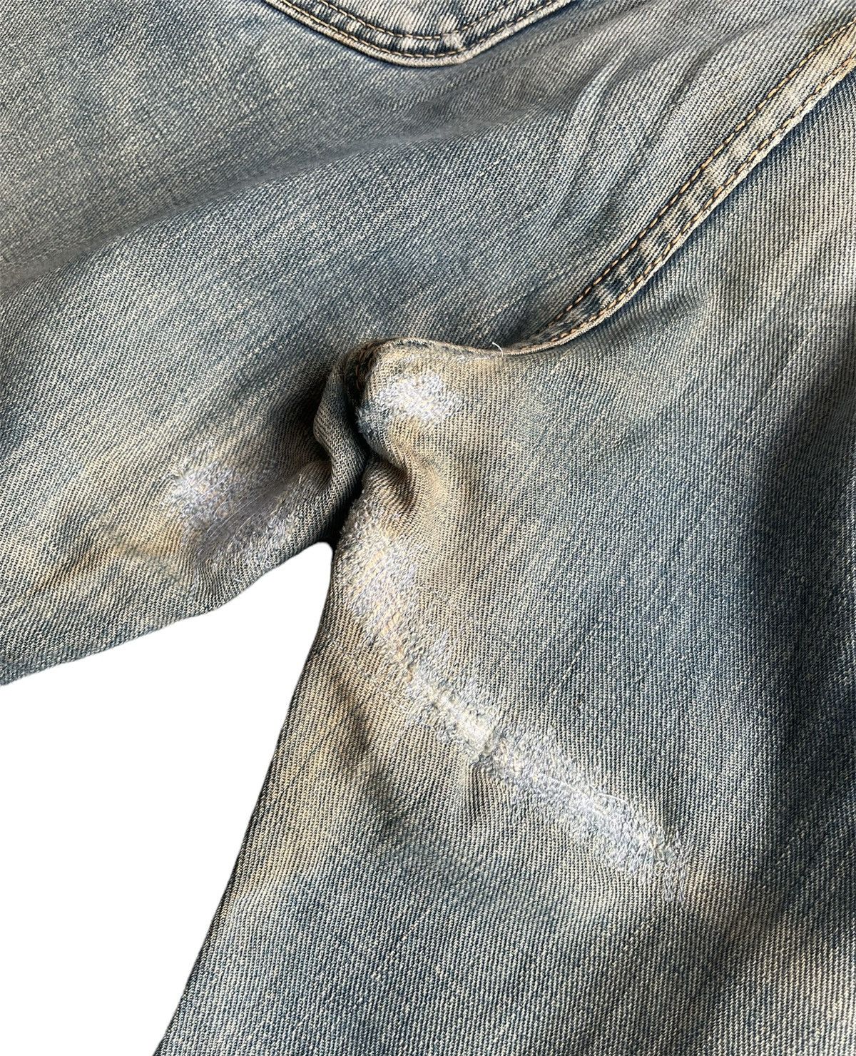 Lee Lee Riders 101 Vintage Selvedge Denim Rework Size US 31 - 15 Thumbnail