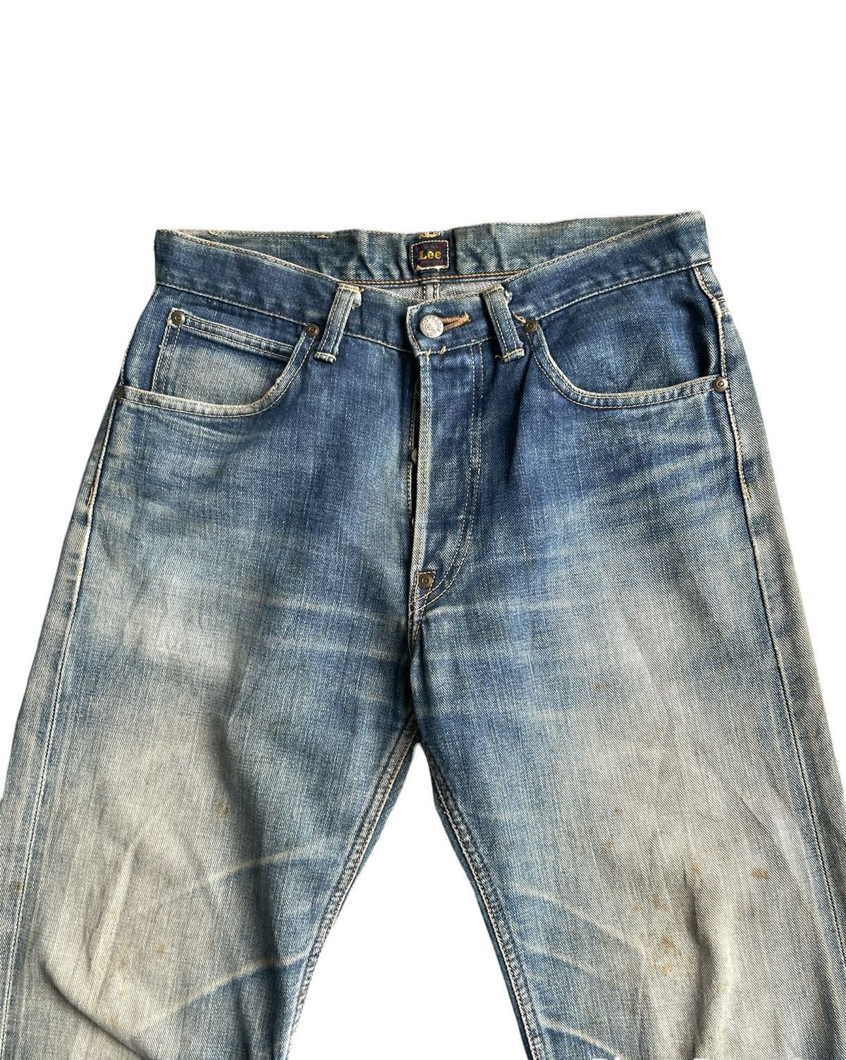 Lee Lee Riders 101 Vintage Selvedge Denim Rework Size US 31 - 6 Thumbnail