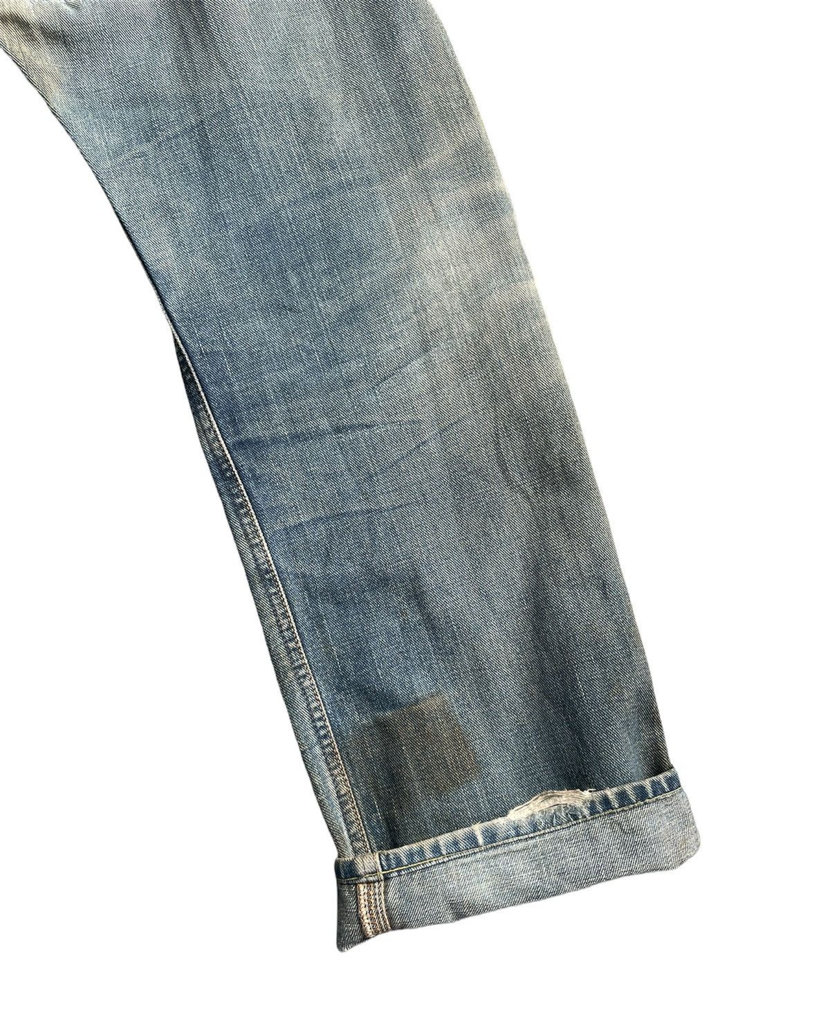 Lee Lee Riders 101 Vintage Selvedge Denim Rework Size US 31 - 11 Thumbnail