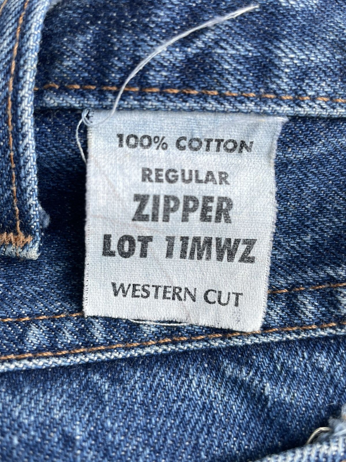 Vintage × Wrangler Wrangler Blue Bell Lot 11MWZ Selvedge Denim Size US 28 / EU 44 - 18 Thumbnail
