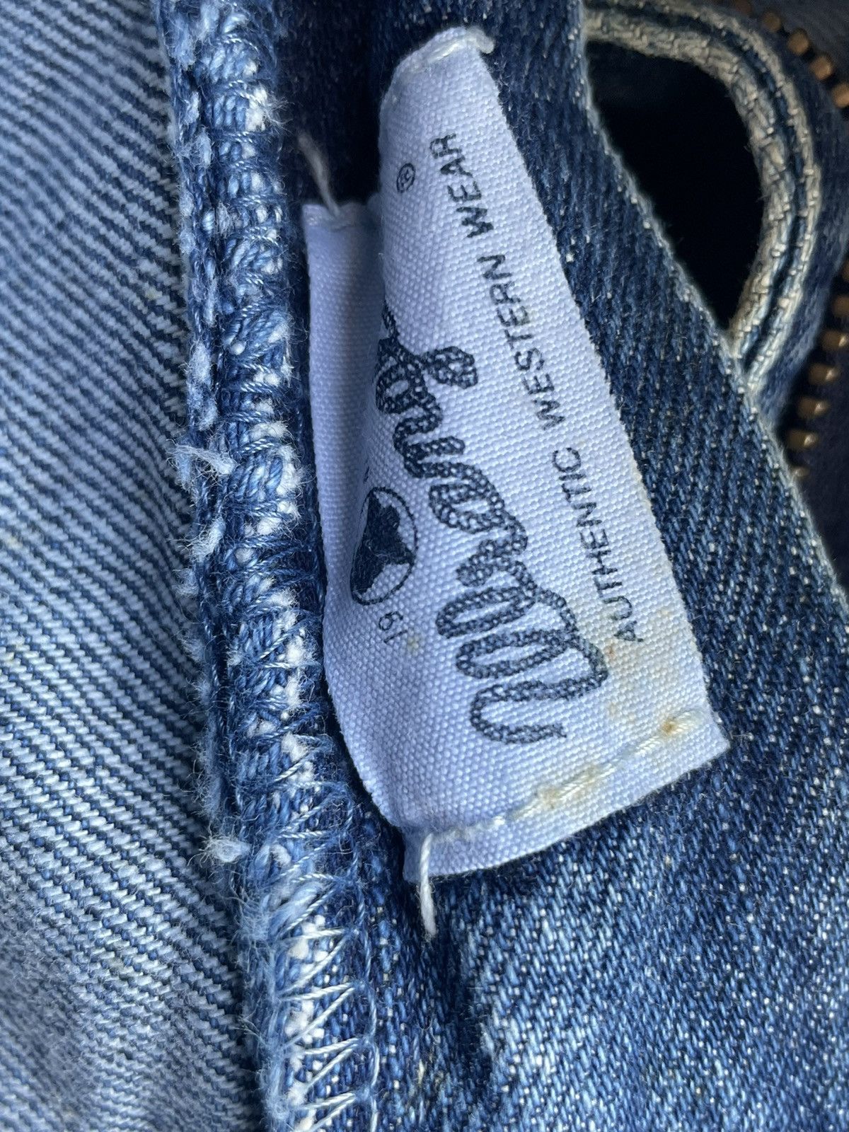 Vintage × Wrangler Wrangler Blue Bell Lot 11MWZ Selvedge Denim Size US 28 / EU 44 - 21 Thumbnail