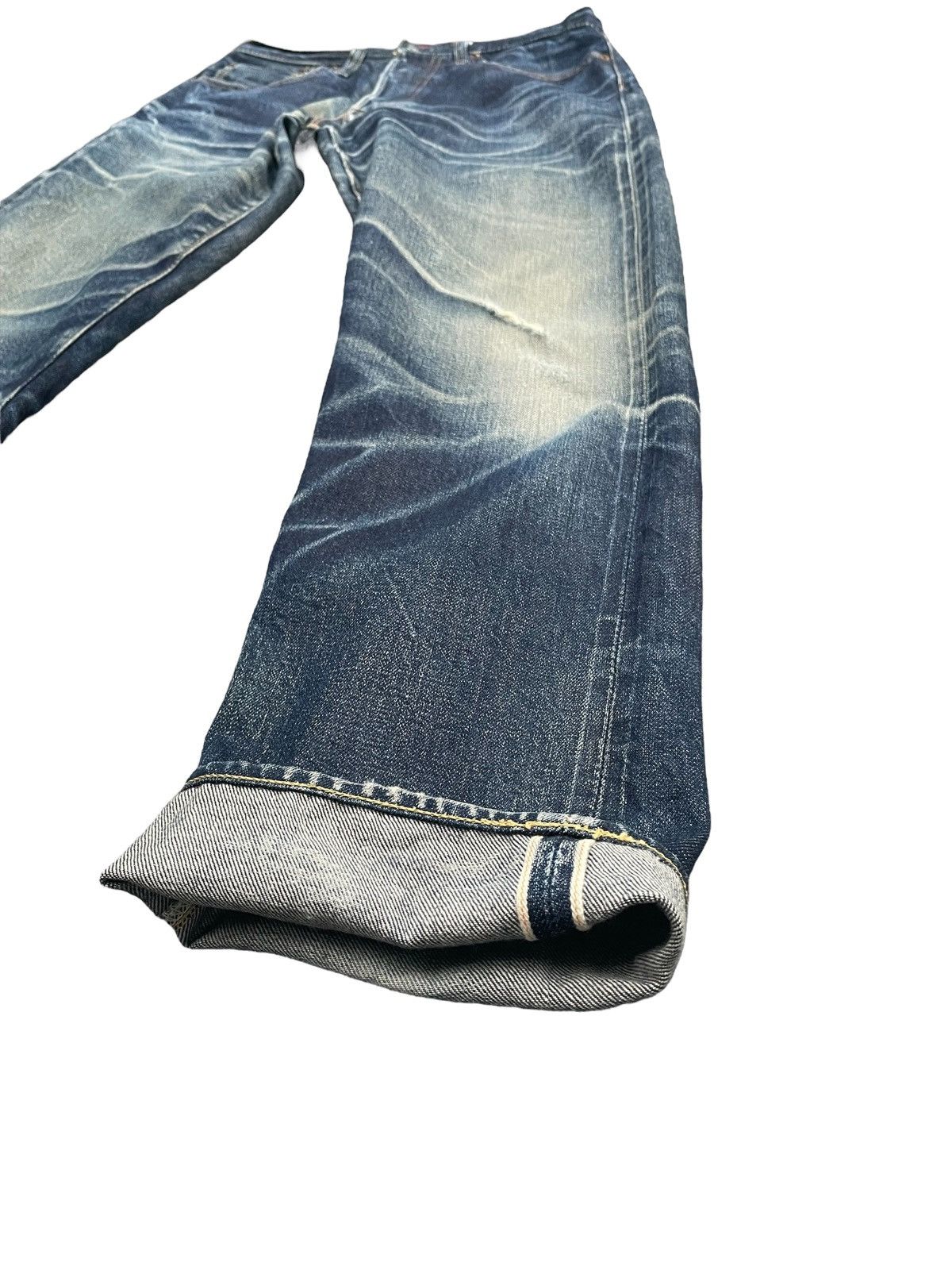 RESOLUTE Vintage Resolute Japan Selvedge Denim Size US 29 - 4 Thumbnail