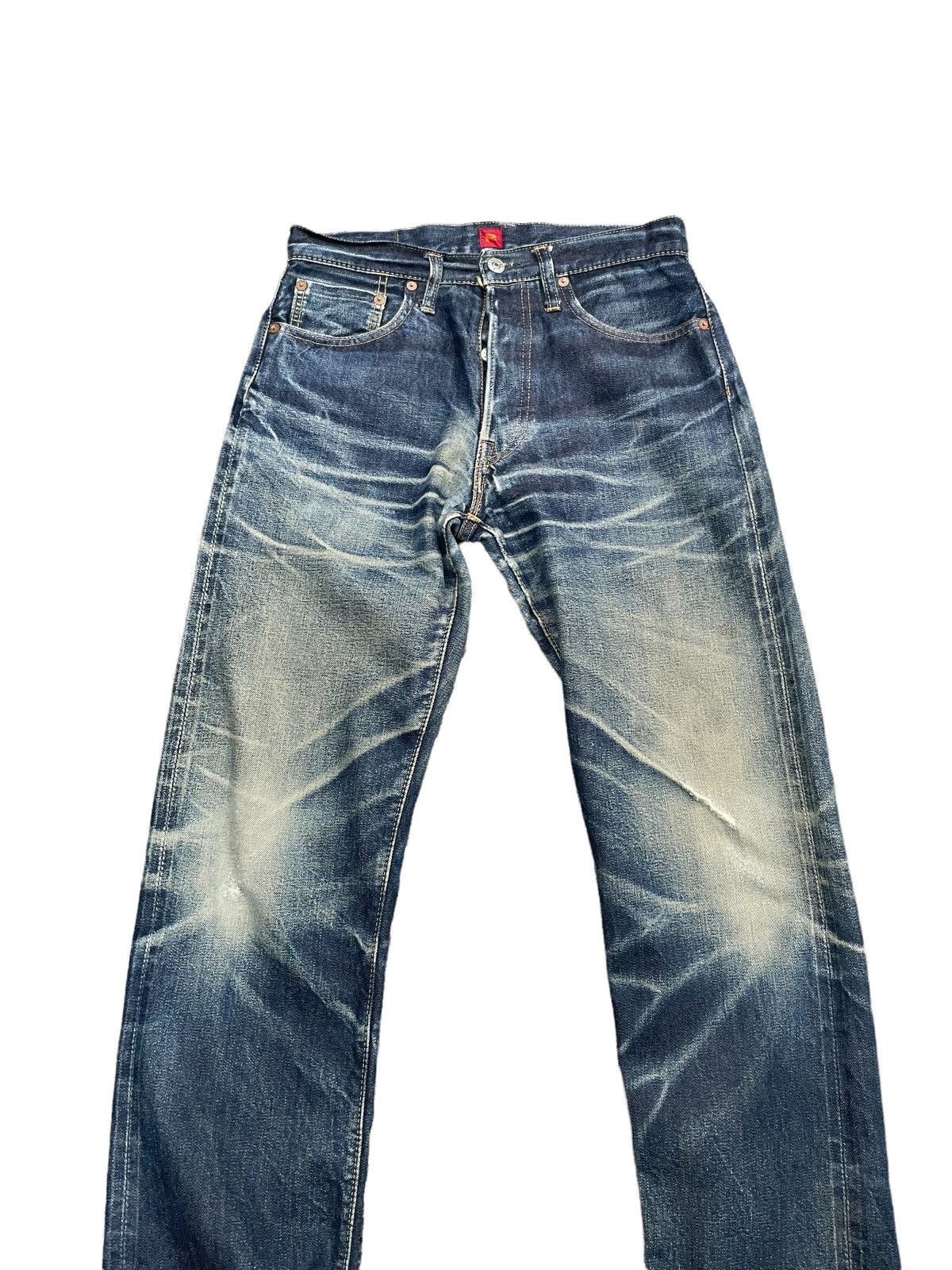 RESOLUTE Vintage Resolute Japan Selvedge Denim Size US 29 - 5 Thumbnail
