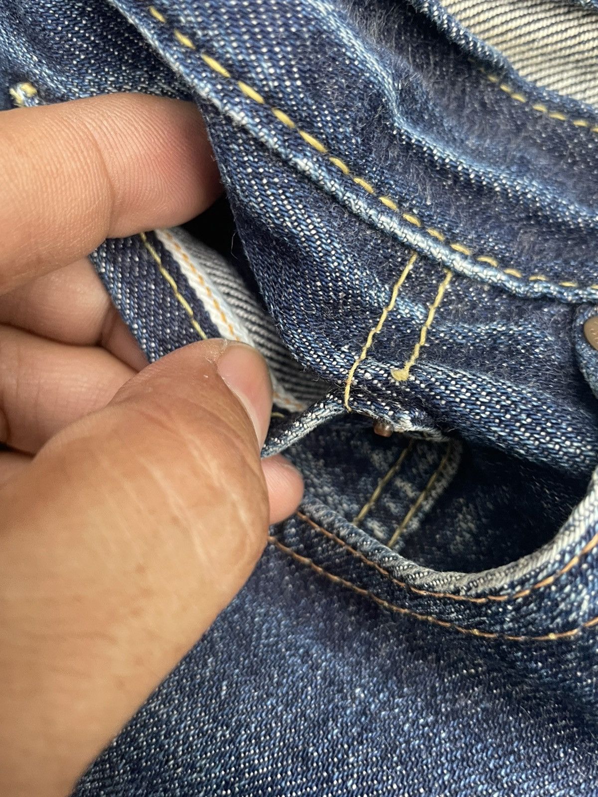 RESOLUTE Vintage Resolute Japan Selvedge Denim Size US 29 - 23 Thumbnail