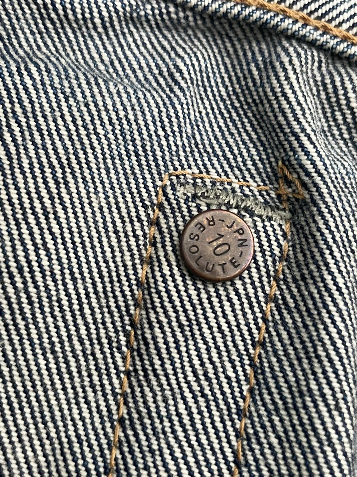 RESOLUTE Vintage Resolute Japan Selvedge Denim Size US 29 - 21 Thumbnail