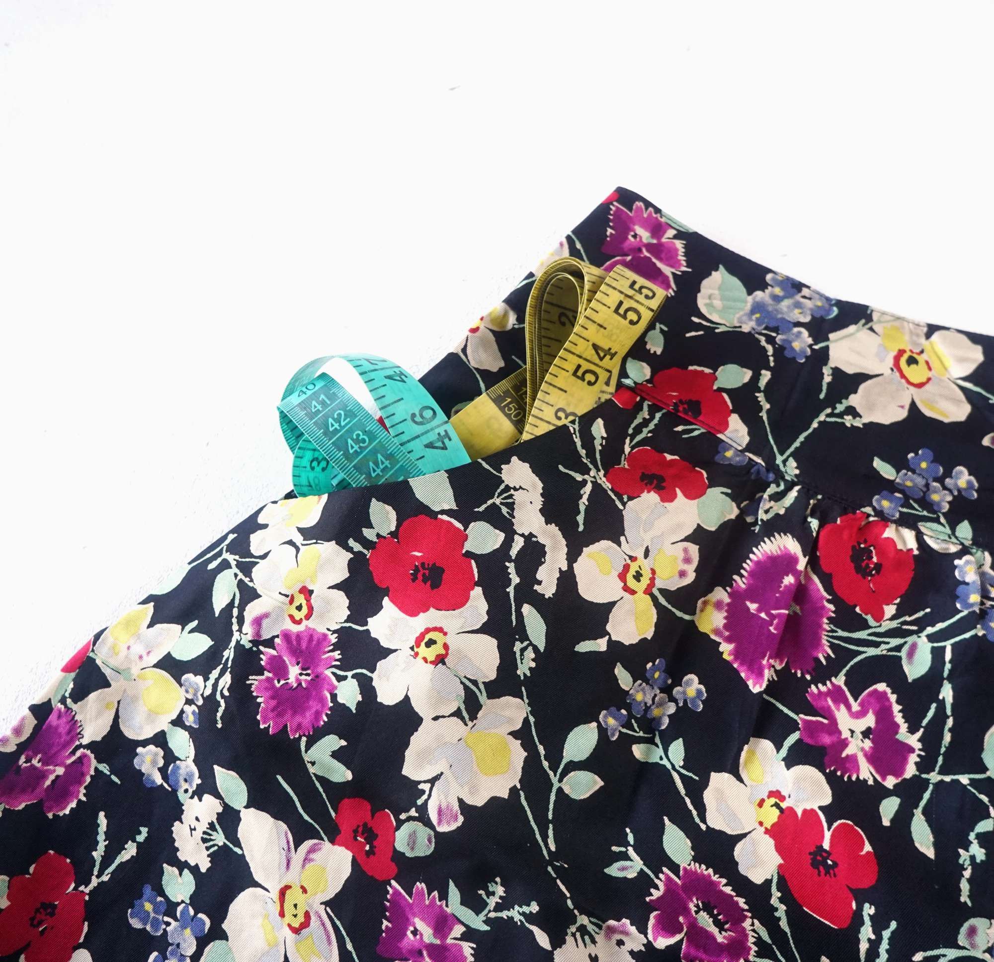 Rebecca Taylor REBECCA TAYLOR Floral Design Pleated Silk Skirt Size 26" / US 2 / IT 38 - 4 Thumbnail