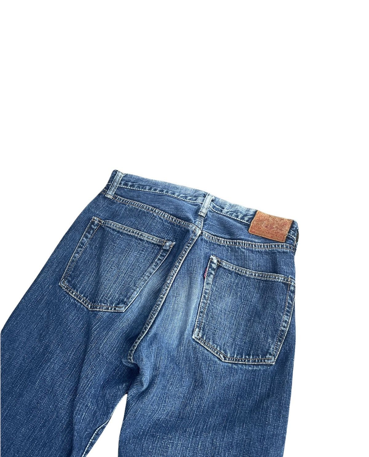Japanese Brand × Pherrow's × Vintage Vintage Pherrows Stormy Blue Selvedge Denim Size US 29 - 7 Thumbnail