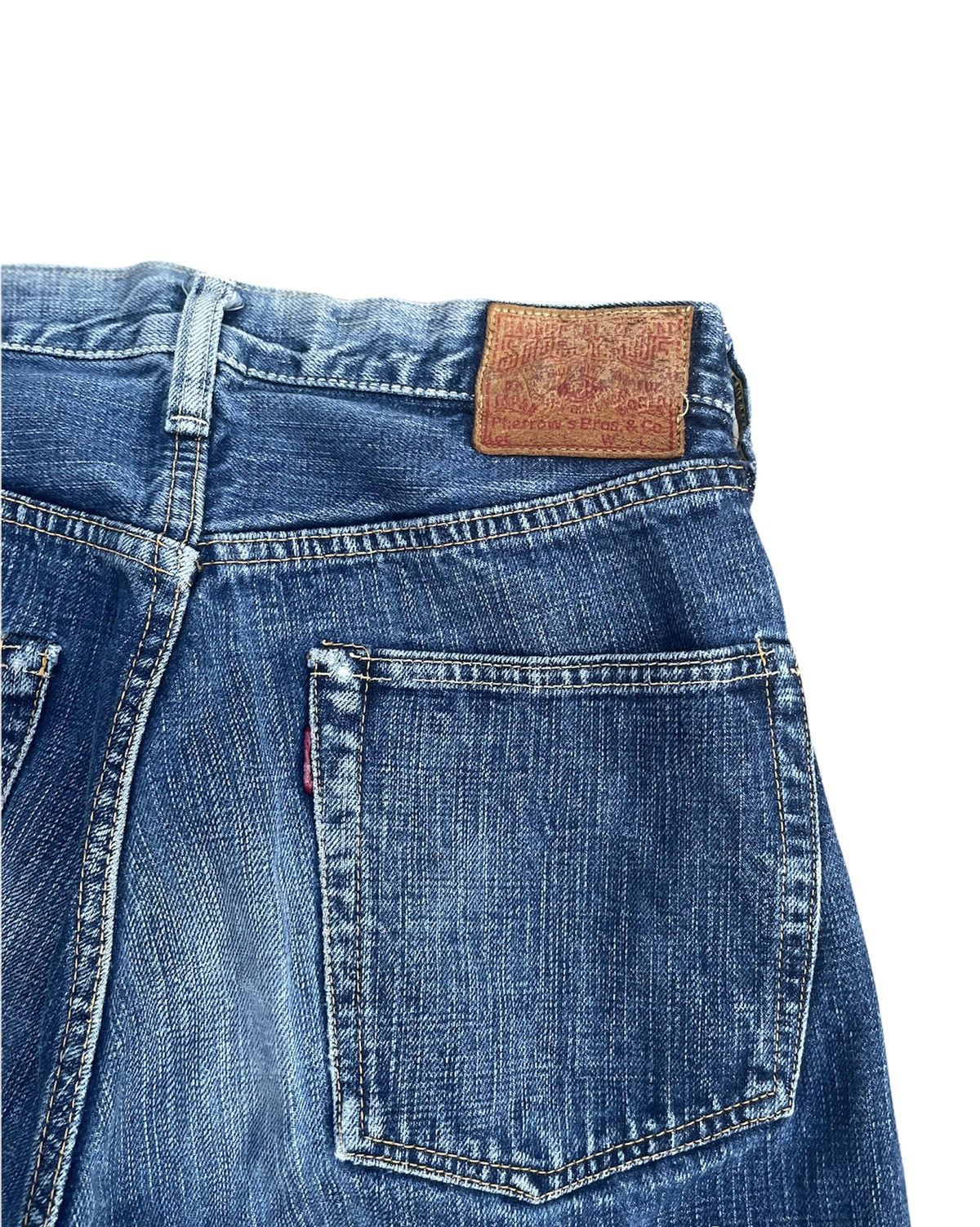 Japanese Brand × Pherrow's × Vintage Vintage Pherrows Stormy Blue Selvedge Denim Size US 29 - 8 Thumbnail