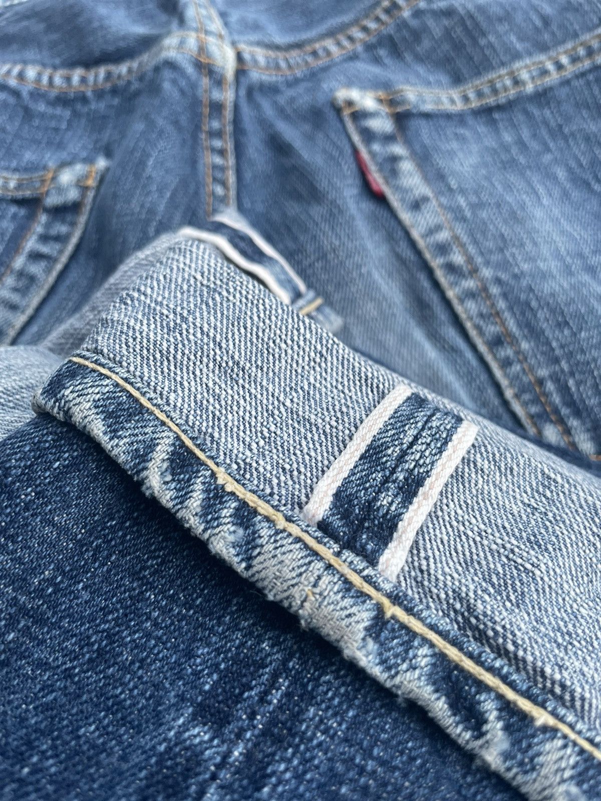 Japanese Brand × Pherrow's × Vintage Vintage Pherrows Stormy Blue Selvedge Denim Size US 29 - 10 Thumbnail