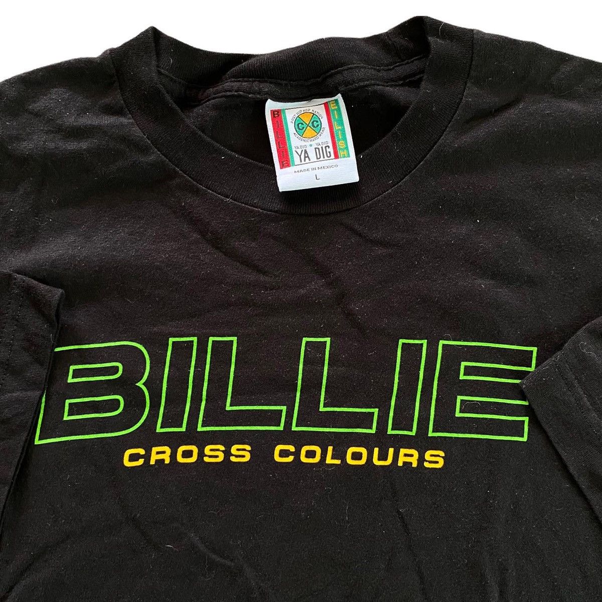 Cross Colours Billie Eilish x Cross Colours T-Shirt | Limited Collab Size US L / EU 52-54 / 3 - 4 Thumbnail