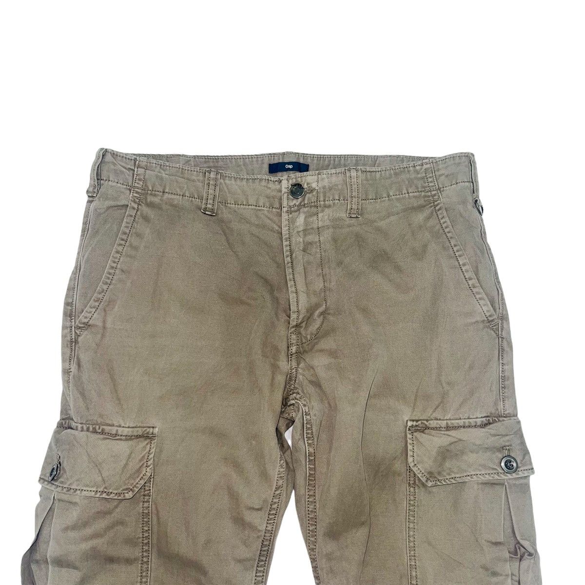 Gap GAP Olive Cargo Pants 32x30 Size US 32 / EU 48 - 3 Thumbnail