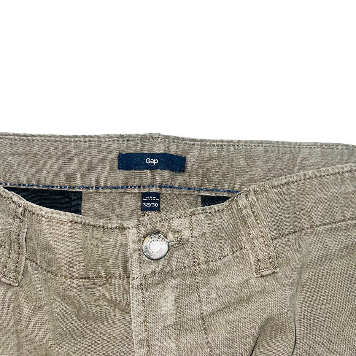 Gap GAP Olive Cargo Pants 32x30 Size US 32 / EU 48 - 6 Thumbnail