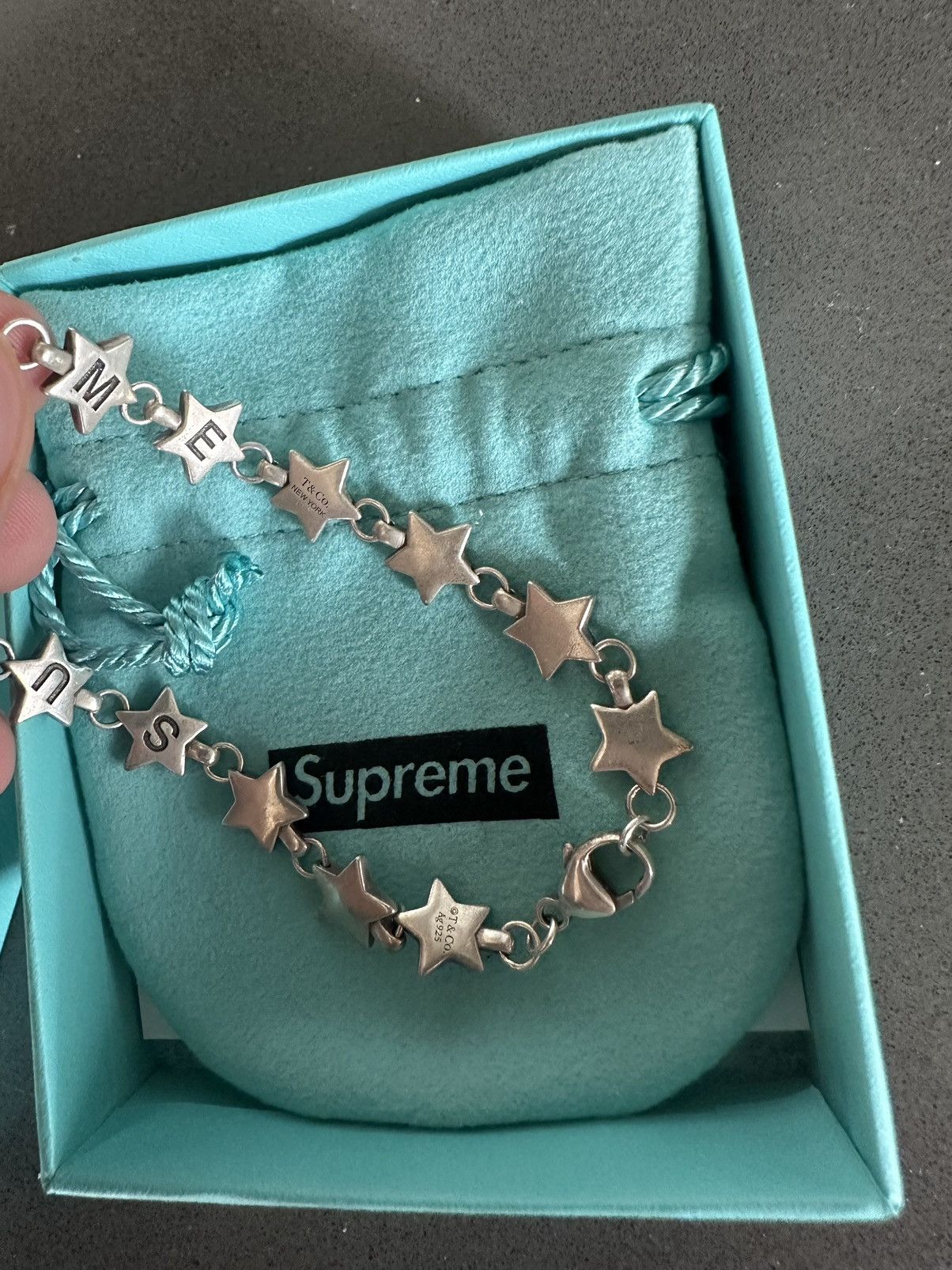 Supreme × Tiffany & Co. Supreme x tiffany and co star bracelet | Grailed