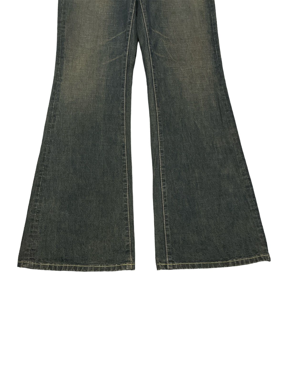 Japanese Brand × Vintage FLARED💥EDWIN 503 RUSTY DENIM PANT Size US 30 / EU 46 - 3 Thumbnail