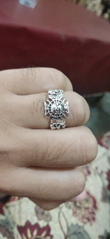 Jewelry Skull Open Ring Size ONE SIZE - 3 Thumbnail