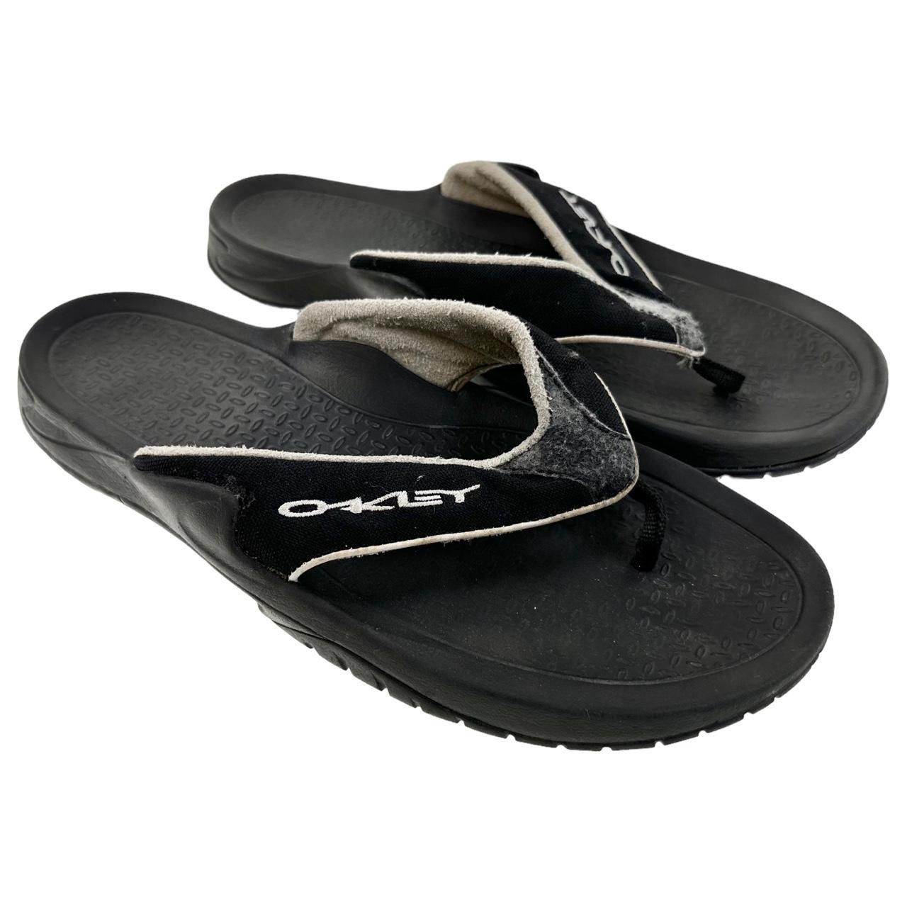 Vintage Oakley Flip Flops Size UK 10