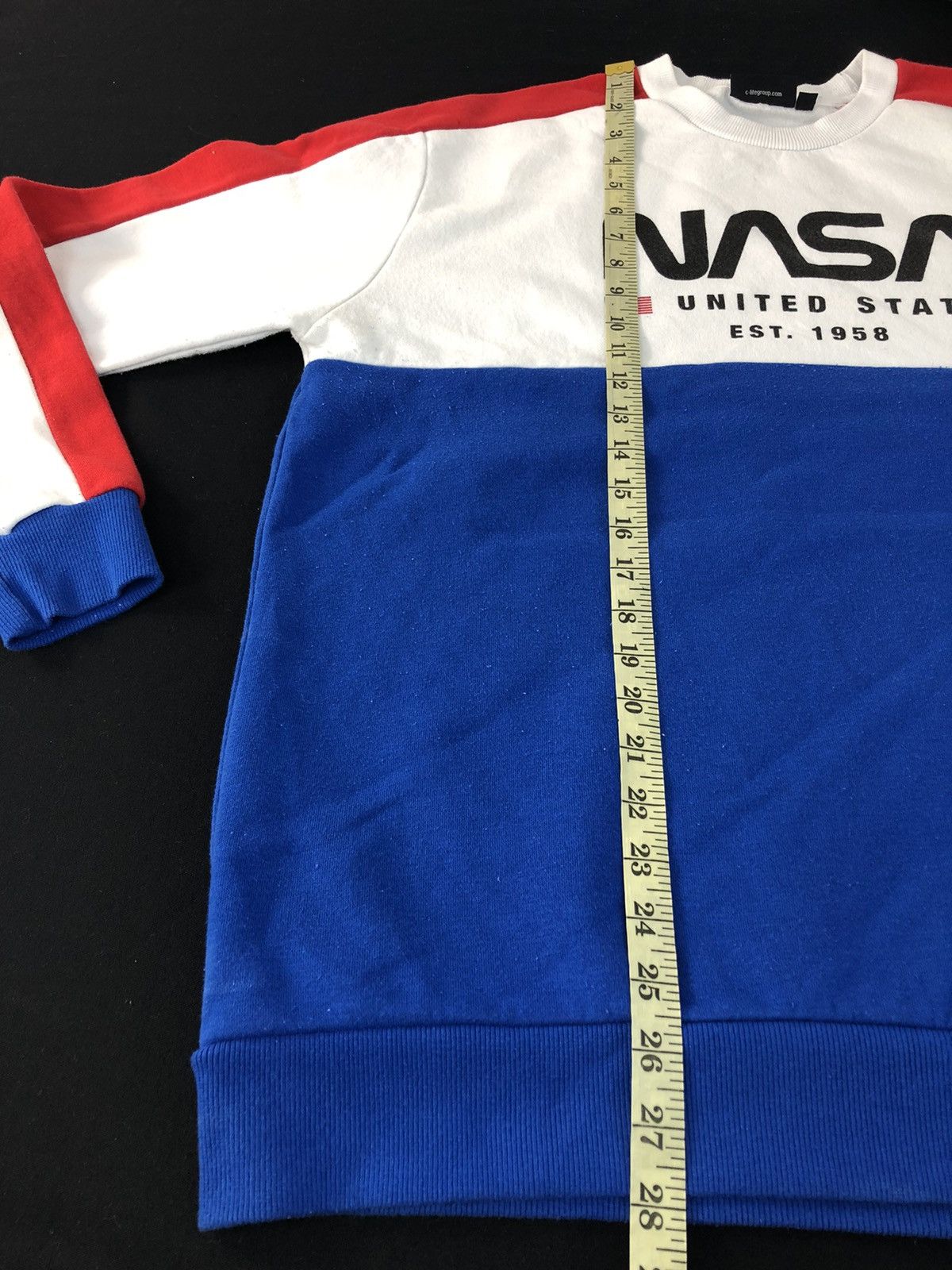NASA Chemistry C Life NASA United State Colour Block Spell Out Size US XL / EU 56 / 4 - 8 Thumbnail