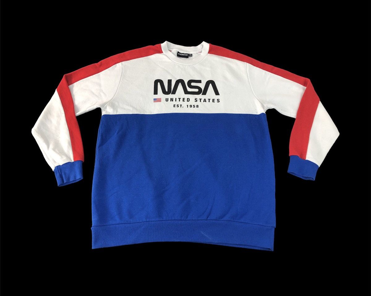 Nasa color block sweater hot sale