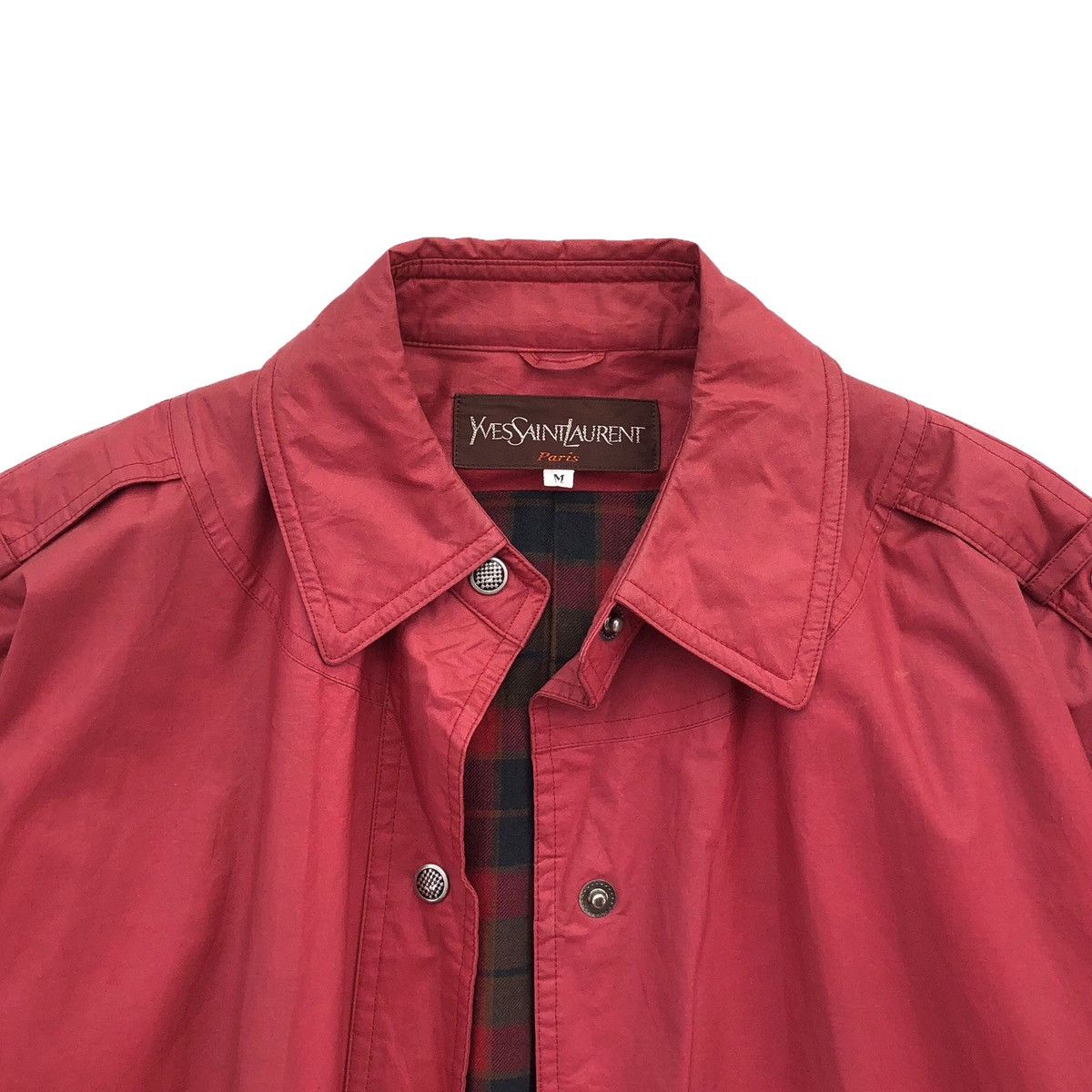 Yves Saint Laurent 🔥Vintage Yves Saint Laurent Trech Coat For Women’s Size M / US 6-8 / IT 42-44 - 7 Thumbnail