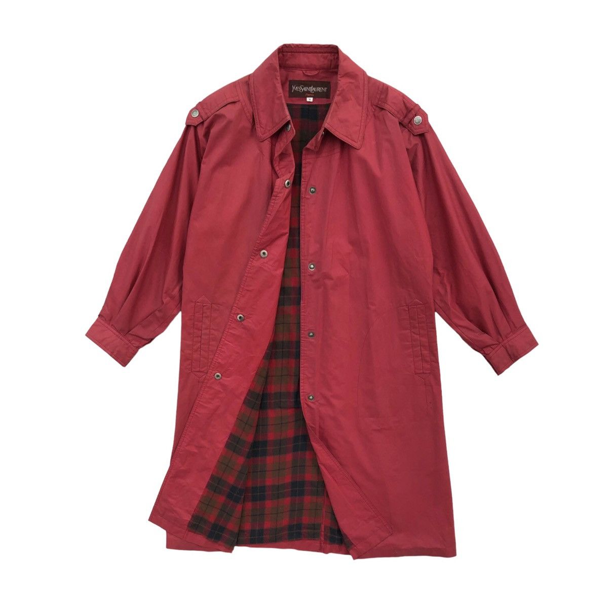 Yves Saint Laurent 🔥Vintage Yves Saint Laurent Trech Coat For Women’s Size M / US 6-8 / IT 42-44 - 12 Thumbnail