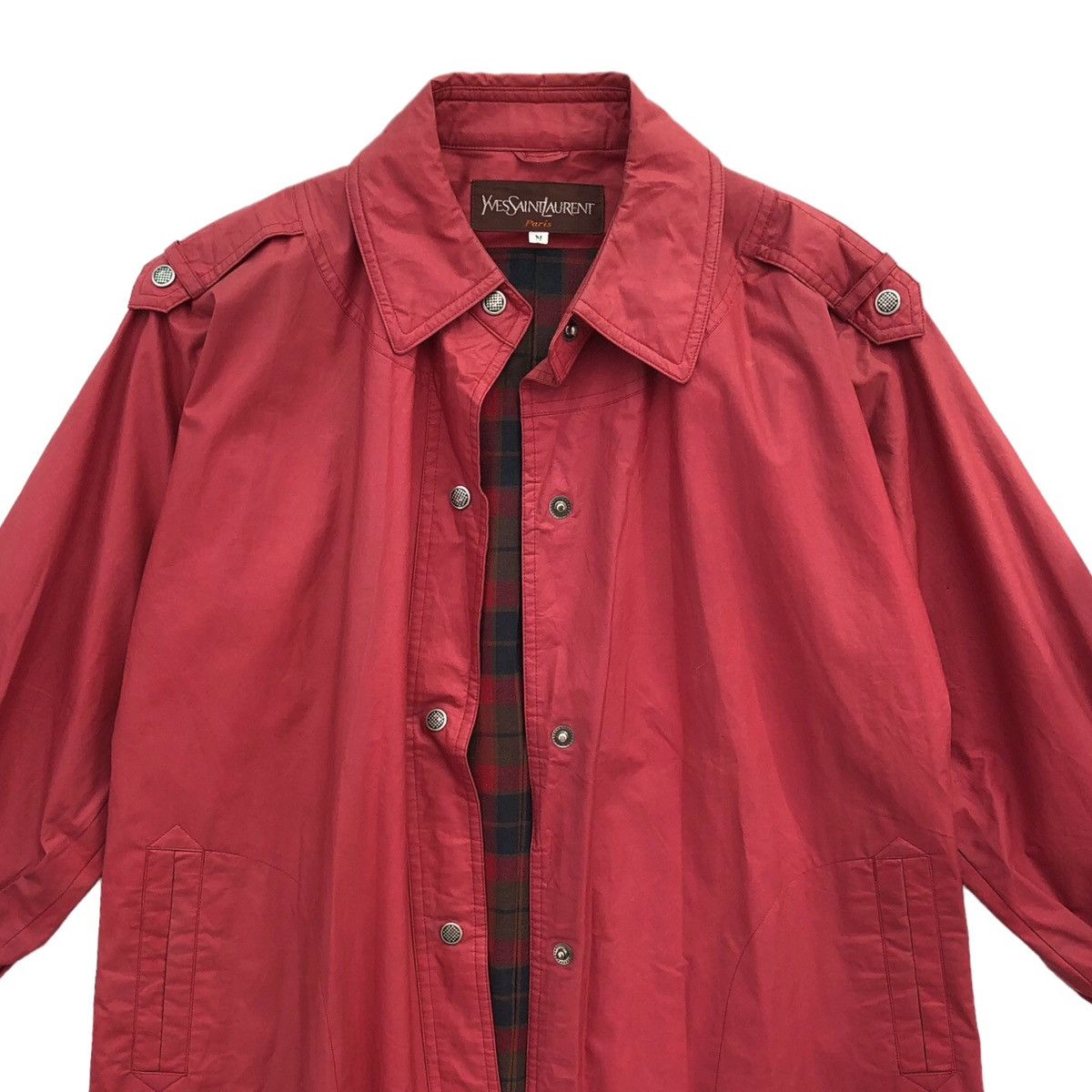 Yves Saint Laurent 🔥Vintage Yves Saint Laurent Trech Coat For Women’s Size M / US 6-8 / IT 42-44 - 3 Thumbnail