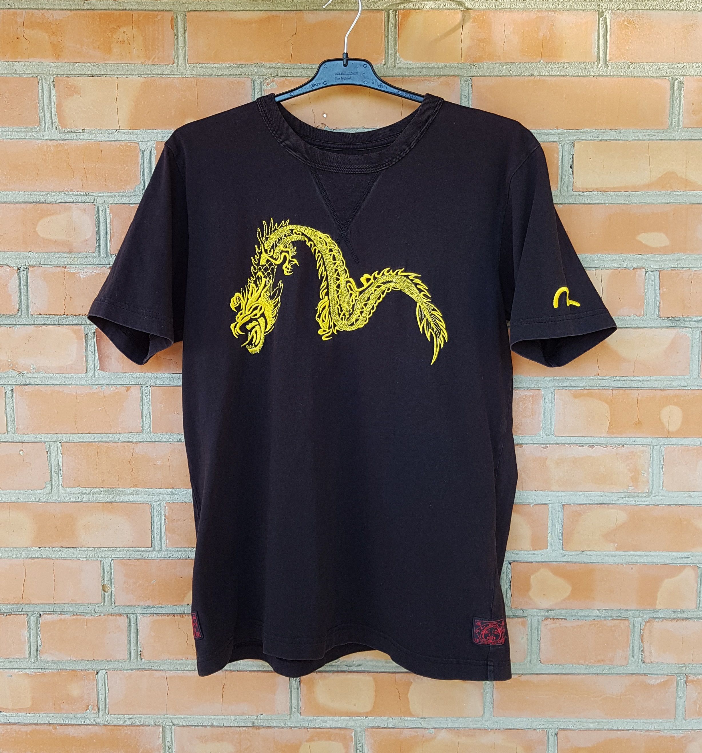 Evisu Evisu Vintage Big Logo Tee Short Sleee T Shirt Size US L / EU 52-54 / 3 - 1 Thumbnail