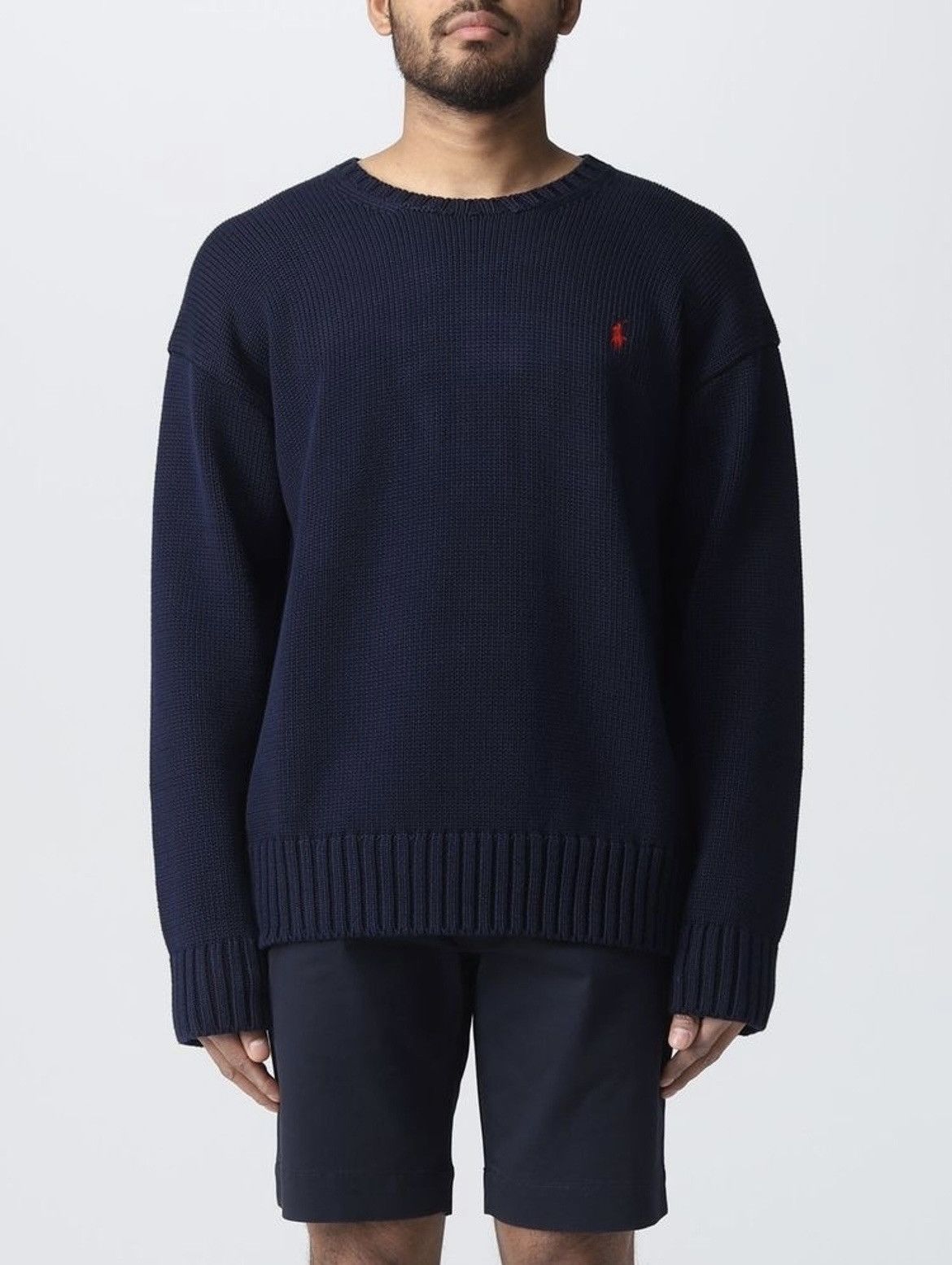 Vintage Polo Ralph Lauren Sweater Heavy Knit 90s Size US XL / EU 56 / 4 - 1 Thumbnail