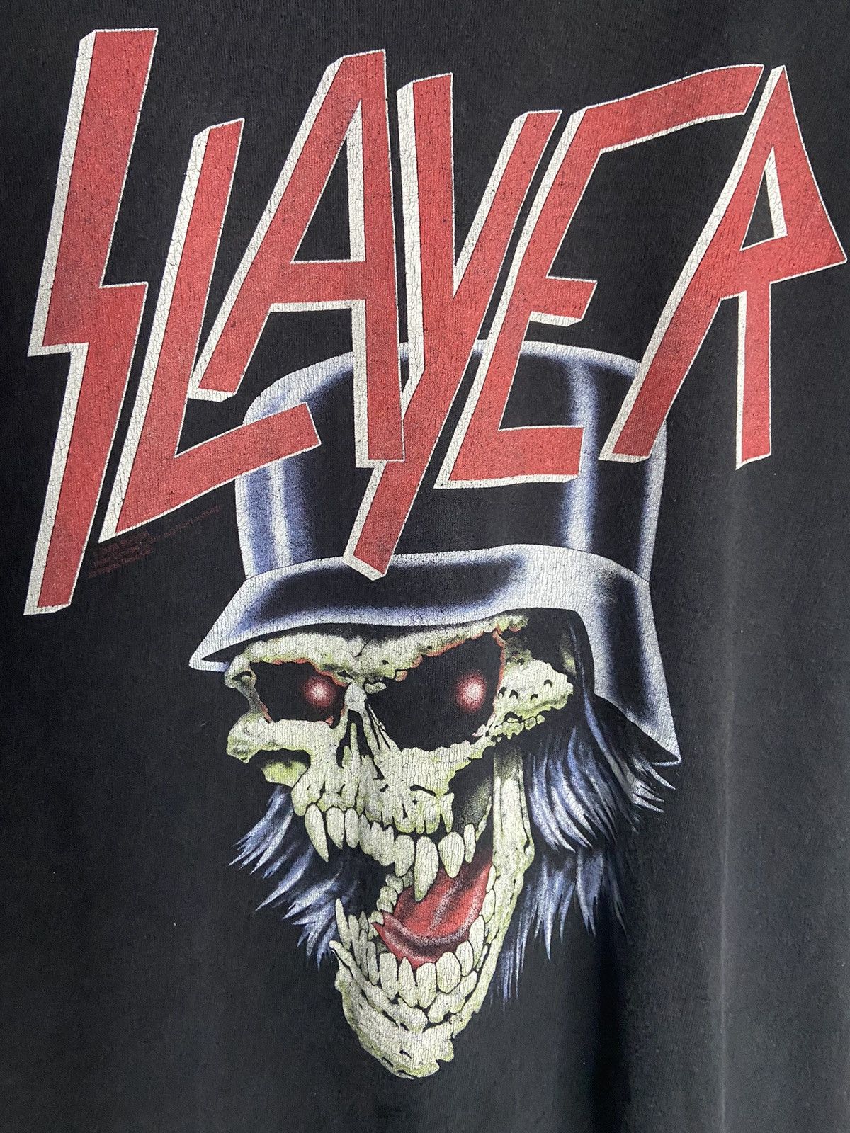 Band Tees × Slayer × Vintage VINTAGE SLAYER X BAND TEES❤️❤️😊 Size US M / EU 48-50 / 2 - 4 Thumbnail