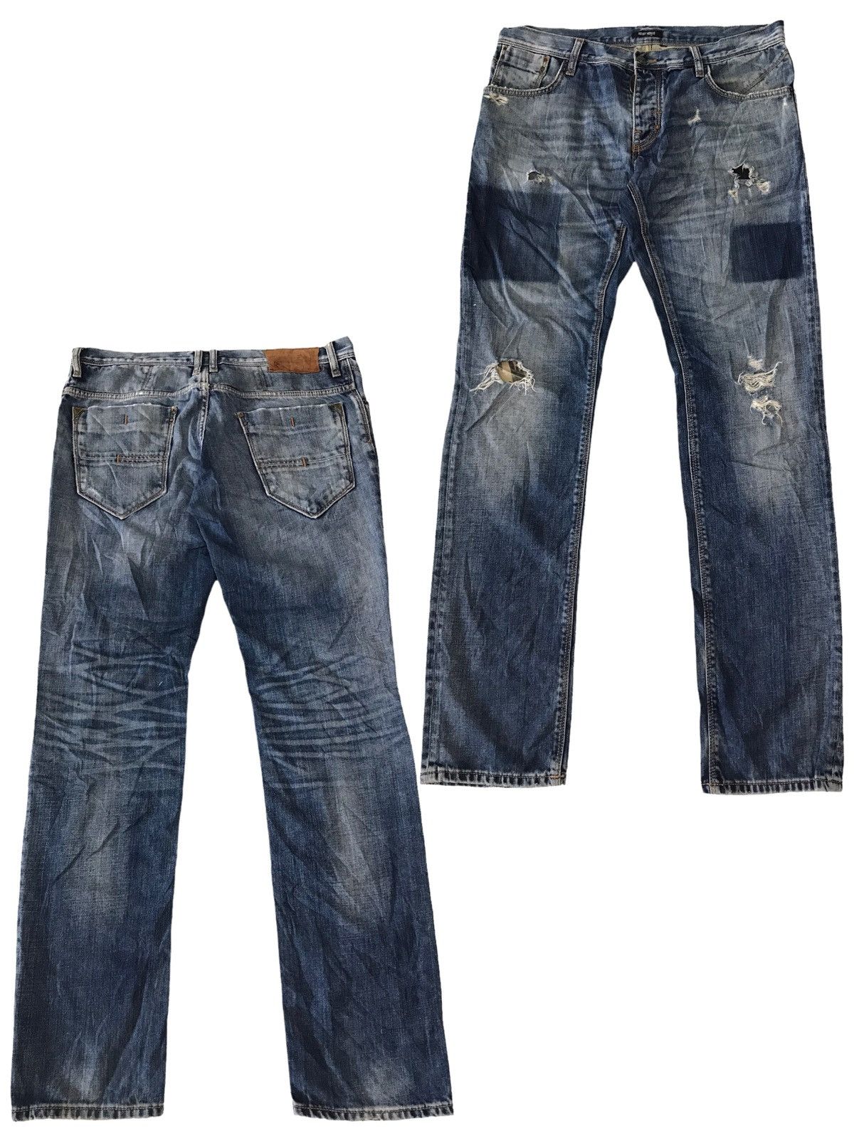 Ripped 💥 Antony Morato Thrashed Distressed Denim Pant