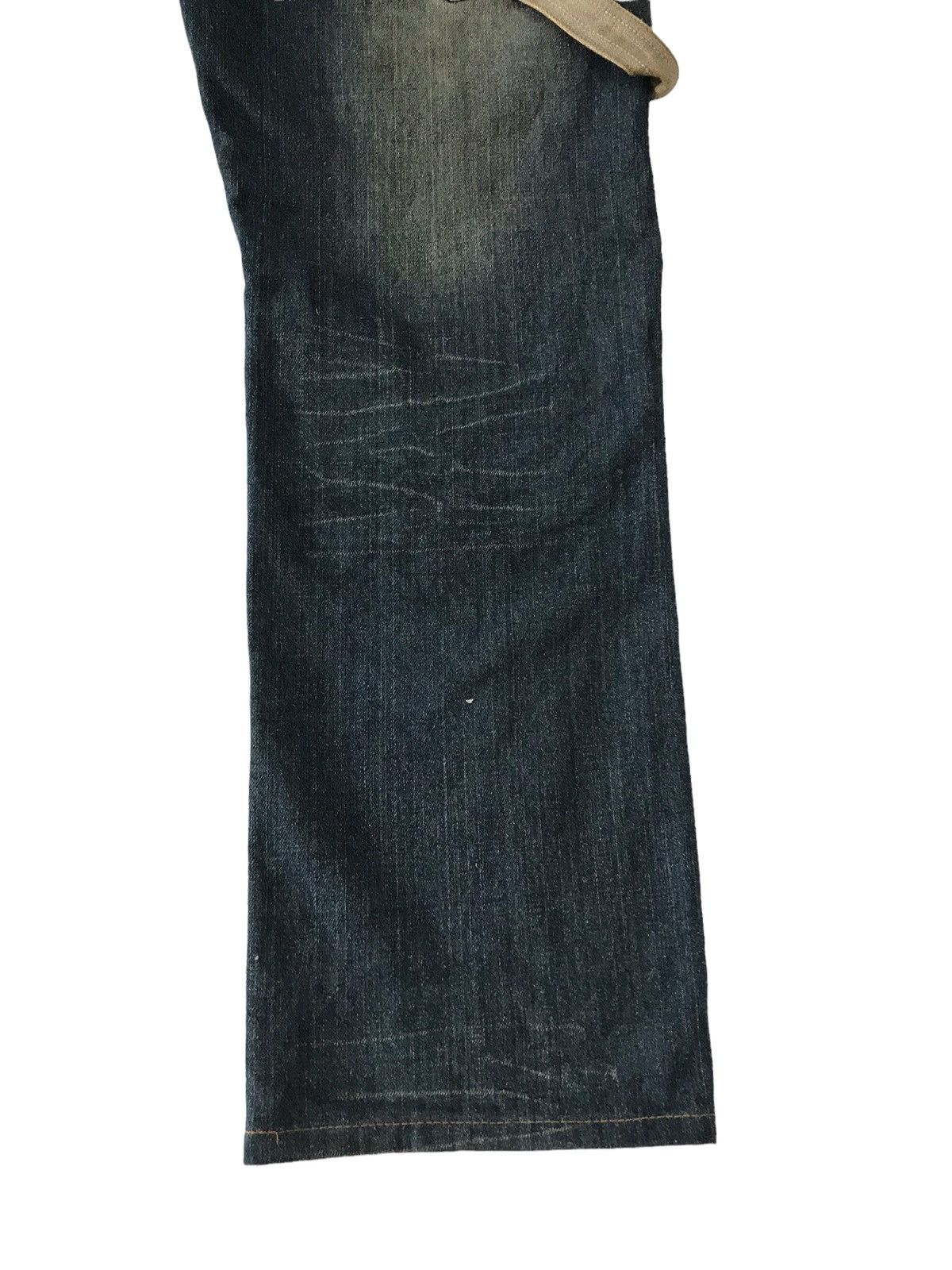 Japanese Brand Multi Pocket by Gumu Intl Bondage Baggy Denim Jeans Size US 30 / EU 46 - 15 Thumbnail