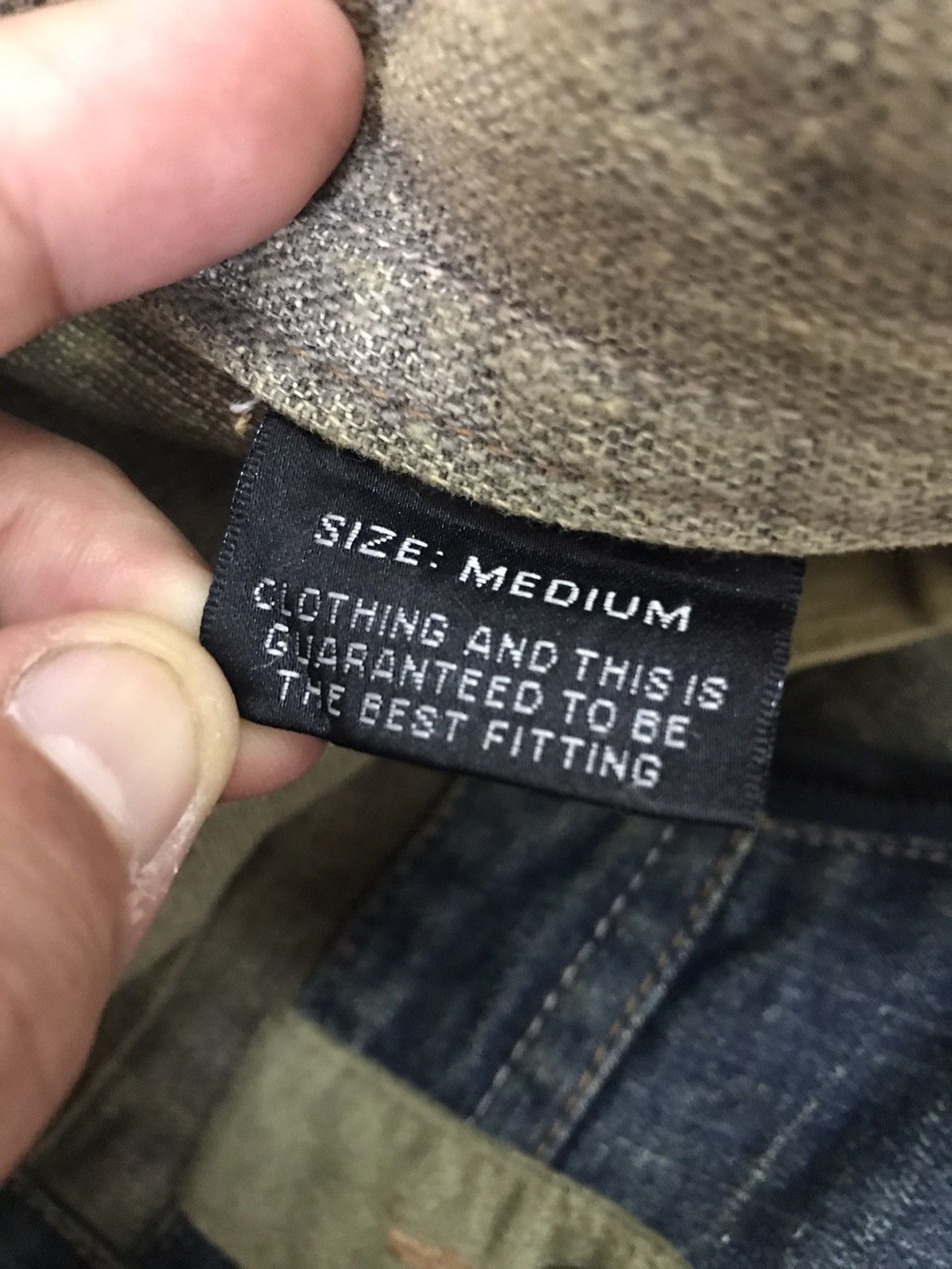 Japanese Brand Multi Pocket by Gumu Intl Bondage Baggy Denim Jeans Size US 30 / EU 46 - 23 Thumbnail