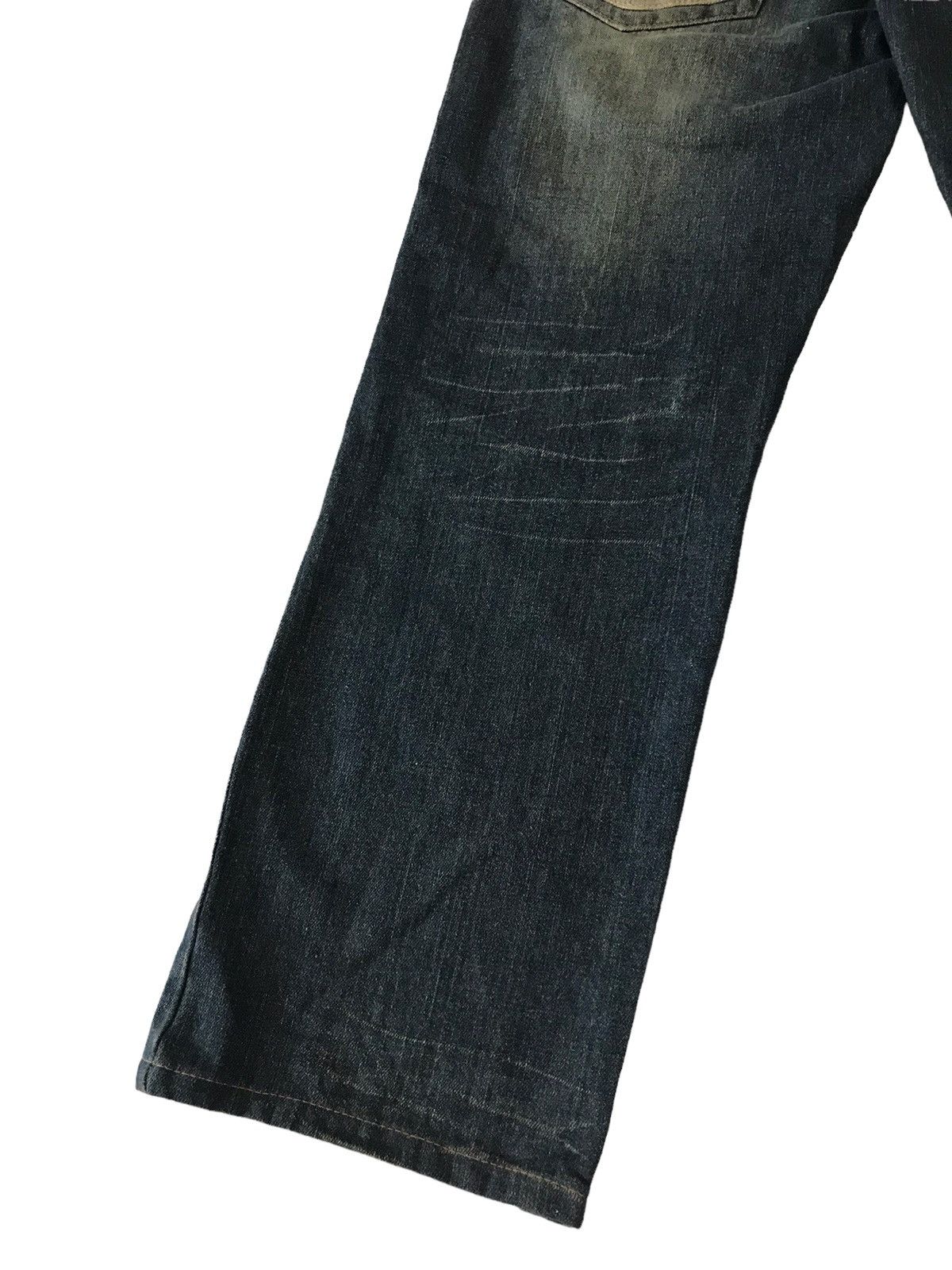 Japanese Brand Multi Pocket by Gumu Intl Bondage Baggy Denim Jeans Size US 30 / EU 46 - 16 Thumbnail