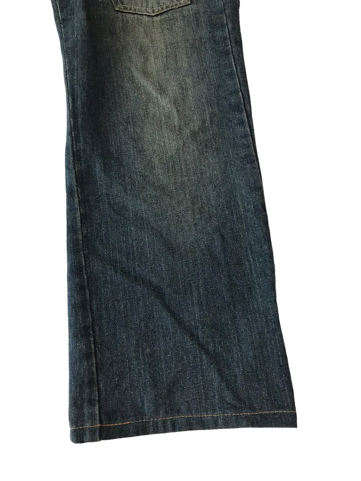 Japanese Brand Multi Pocket by Gumu Intl Bondage Baggy Denim Jeans Size US 30 / EU 46 - 5 Thumbnail