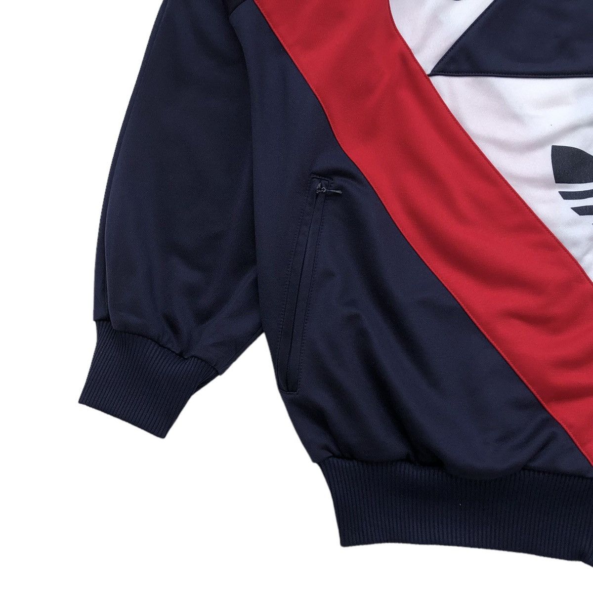 Adidas Vintage 90s Adidas Colour Block Track Jacket Size US L / EU 52-54 / 3 - 7 Thumbnail