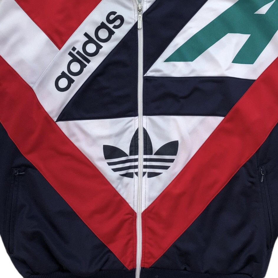 Adidas Vintage 90s Adidas Colour Block Track Jacket Size US L / EU 52-54 / 3 - 6 Thumbnail