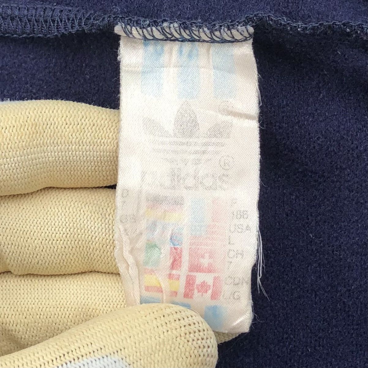 Adidas Vintage 90s Adidas Colour Block Track Jacket Size US L / EU 52-54 / 3 - 18 Thumbnail