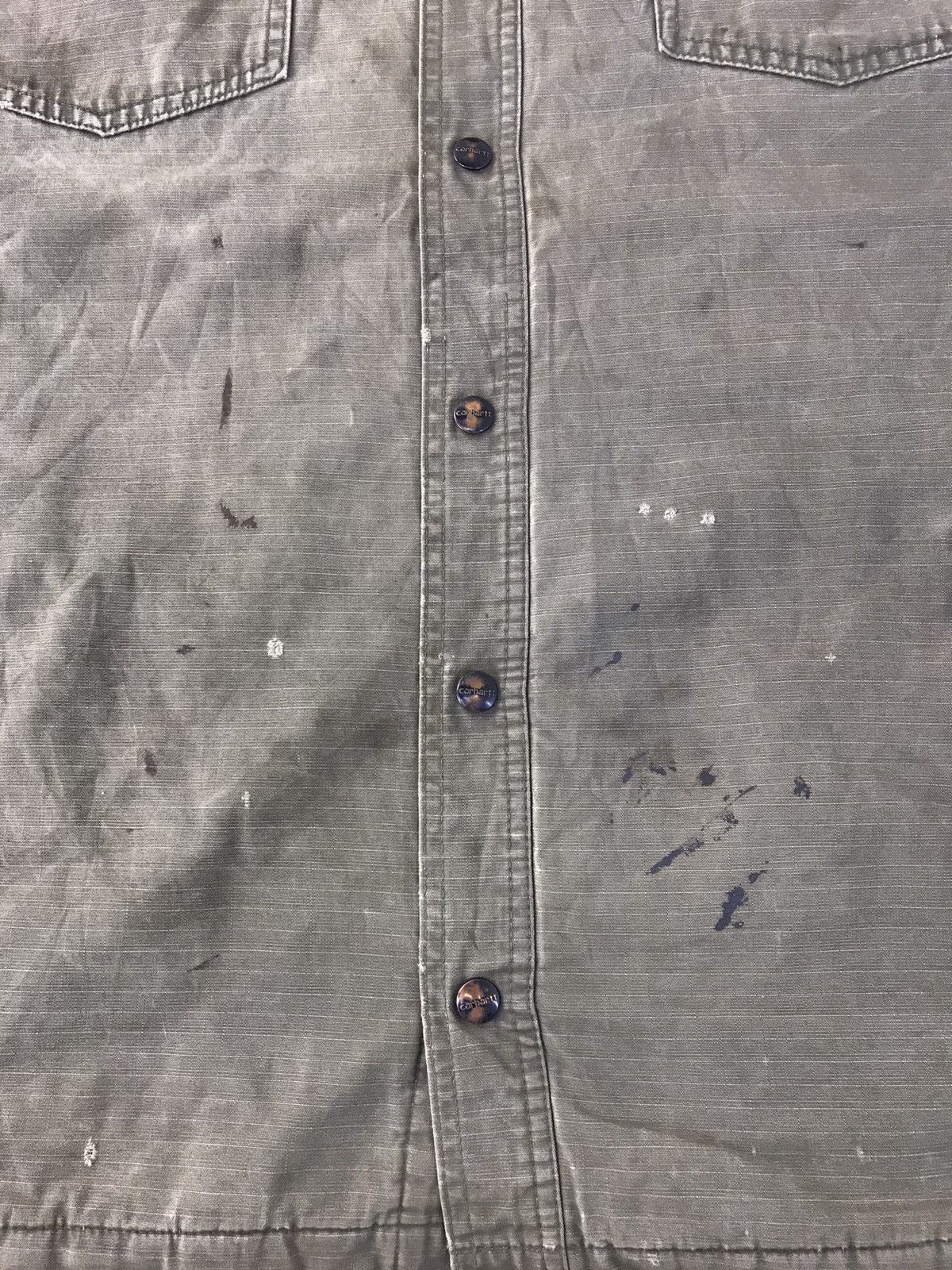 Carhartt × Vintage Distressed Rugged Carhartt Workwear Denim Jacket R065j Size US XL / EU 56 / 4 - 20 Thumbnail