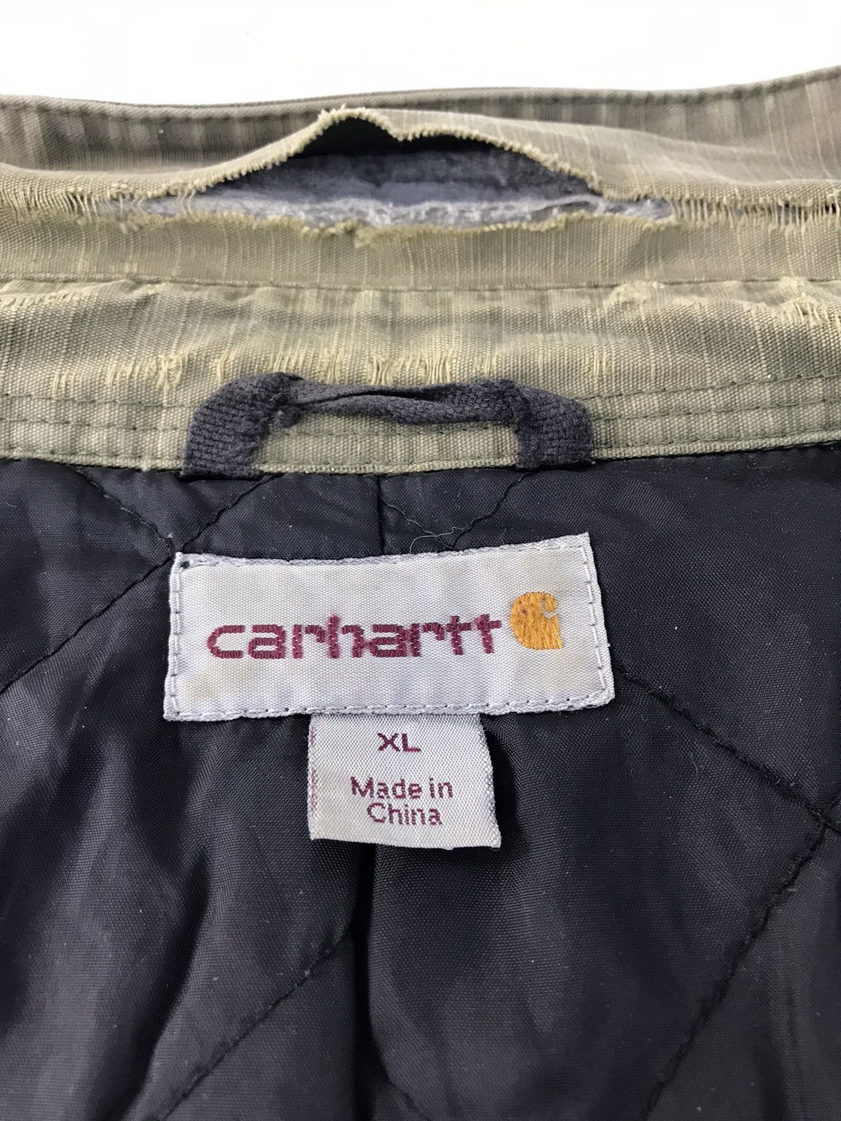 Carhartt × Vintage Distressed Rugged Carhartt Workwear Denim Jacket R065j Size US XL / EU 56 / 4 - 5 Thumbnail