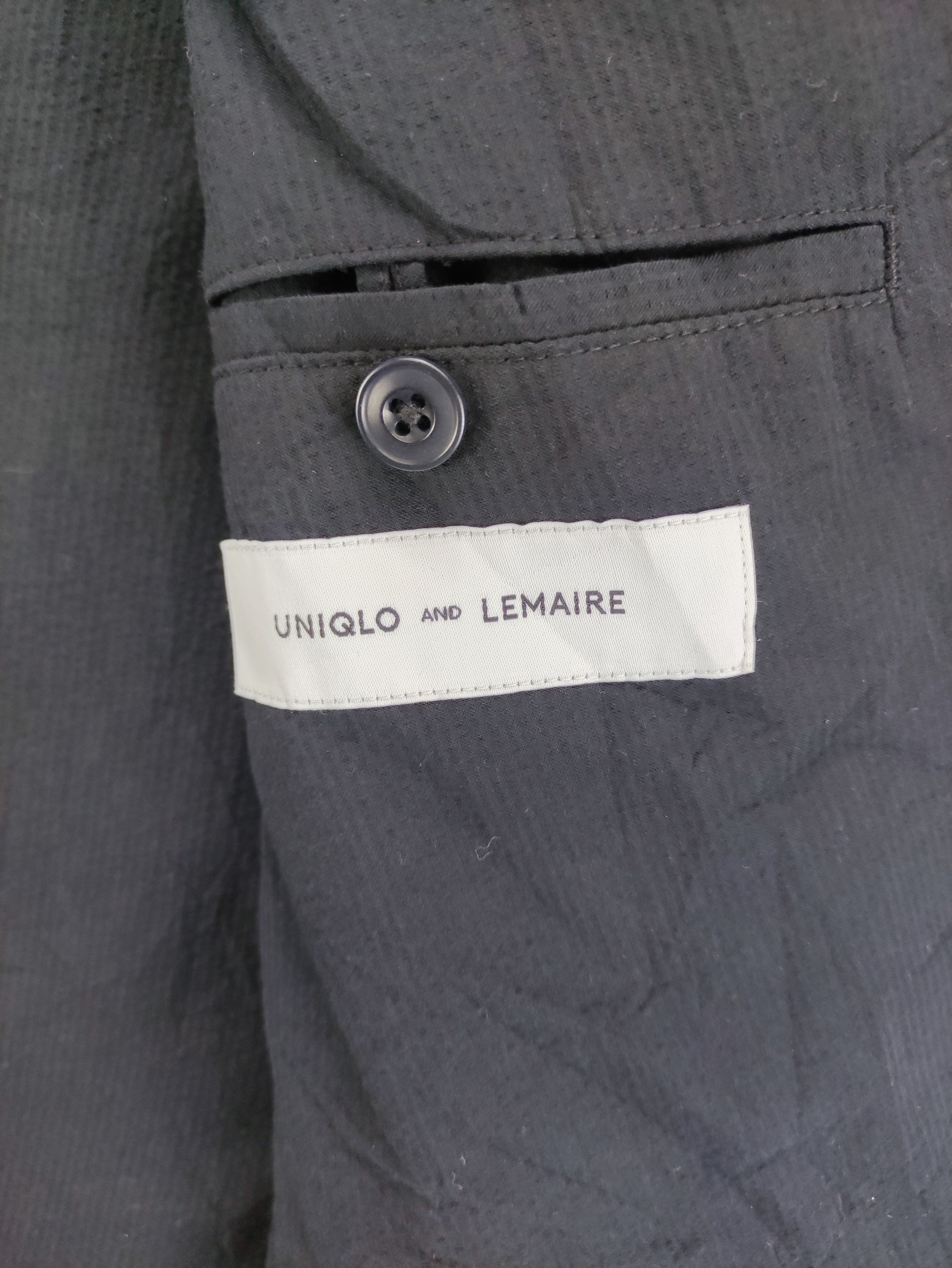 Lemaire × Uniqlo Lemaire Uniqlo Coat Blazer Suit Jacket Size S / US 4 / IT 40 - 3 Thumbnail