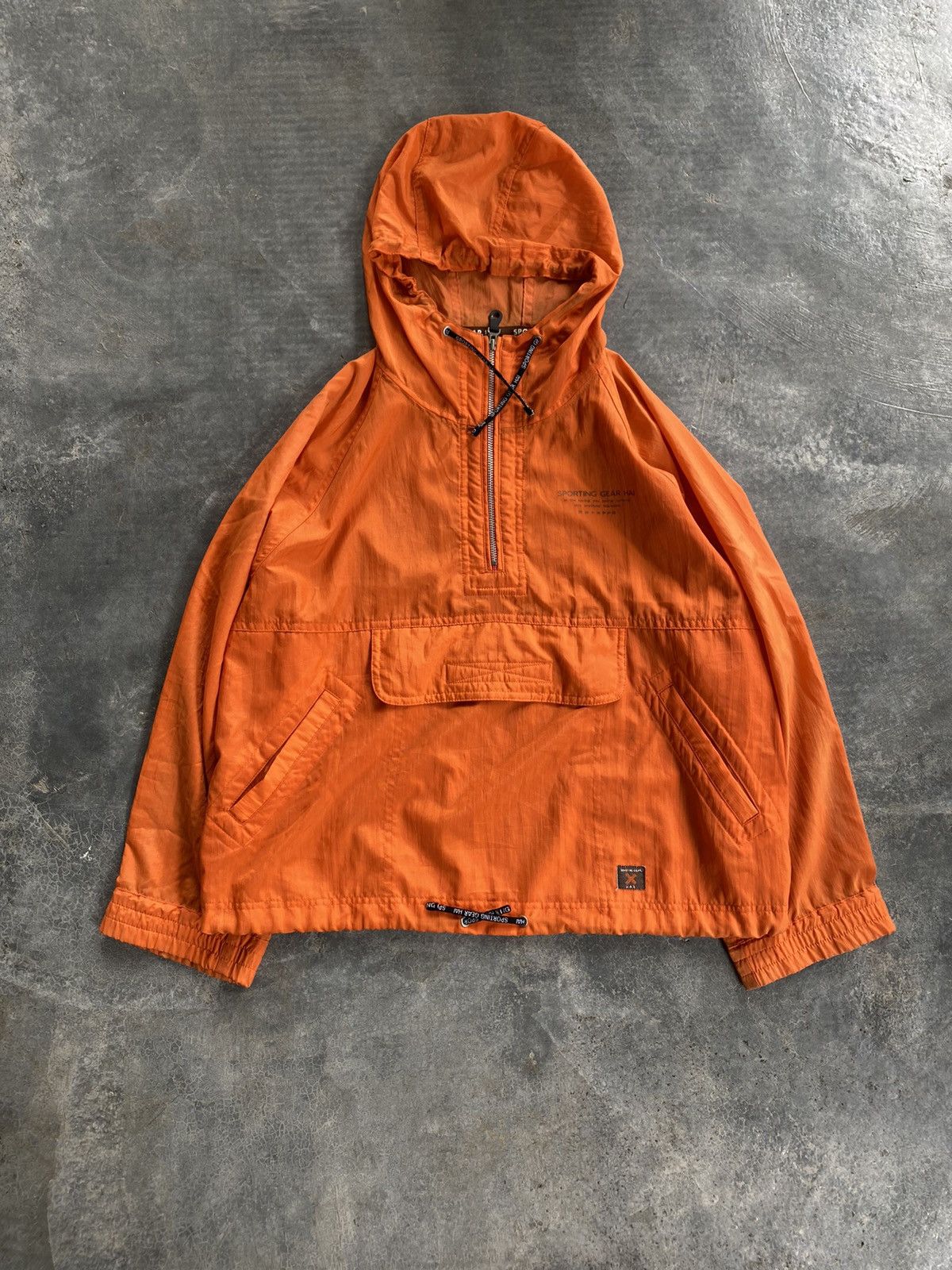 Hai Sporting Gear × Issey Miyake 90s Anorak kangaroo pocket light jacket Size US M / EU 48-50 / 2 - 2 Thumbnail
