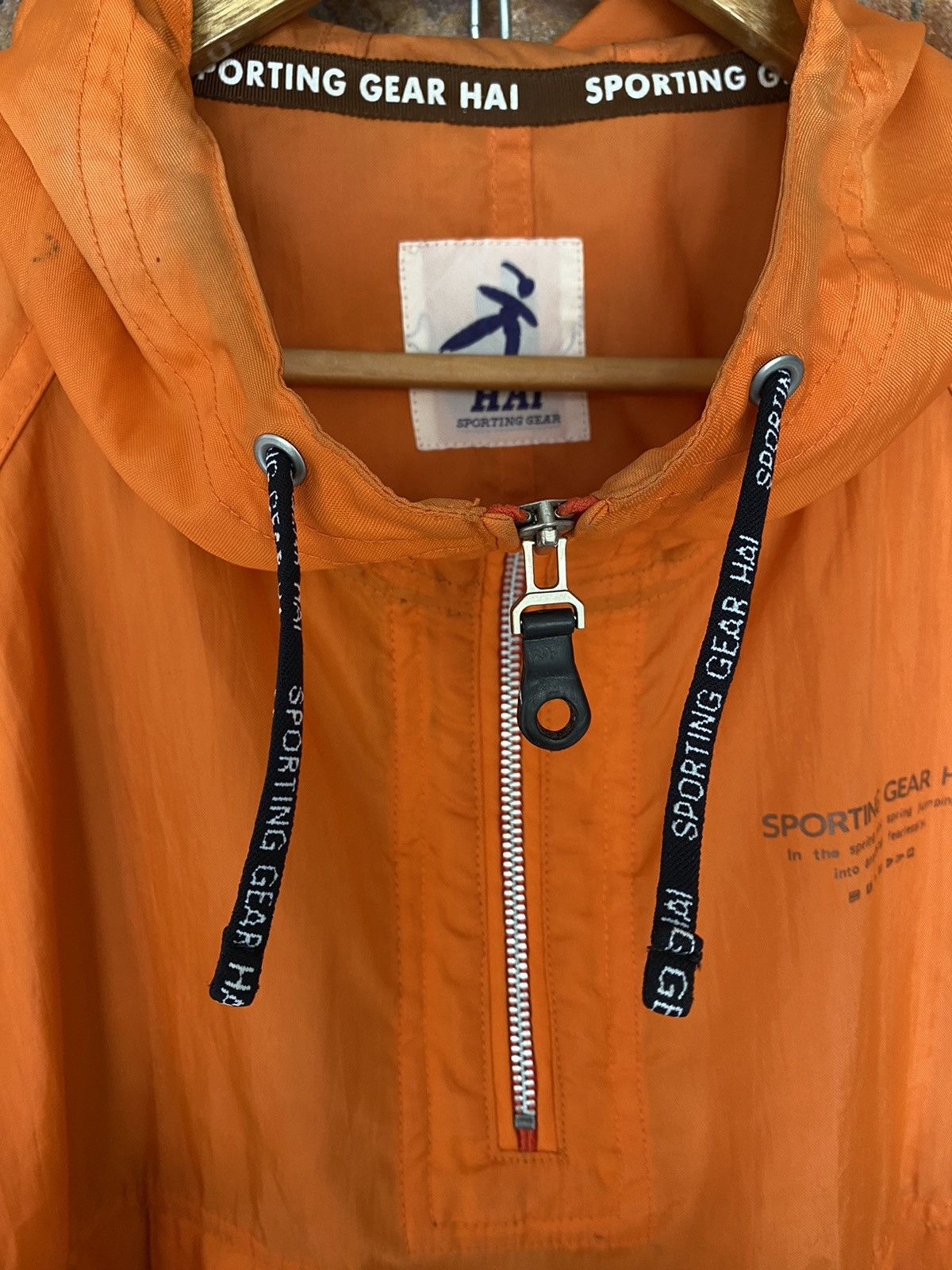 Hai Sporting Gear × Issey Miyake 90s Anorak kangaroo pocket light jacket Size US M / EU 48-50 / 2 - 11 Thumbnail