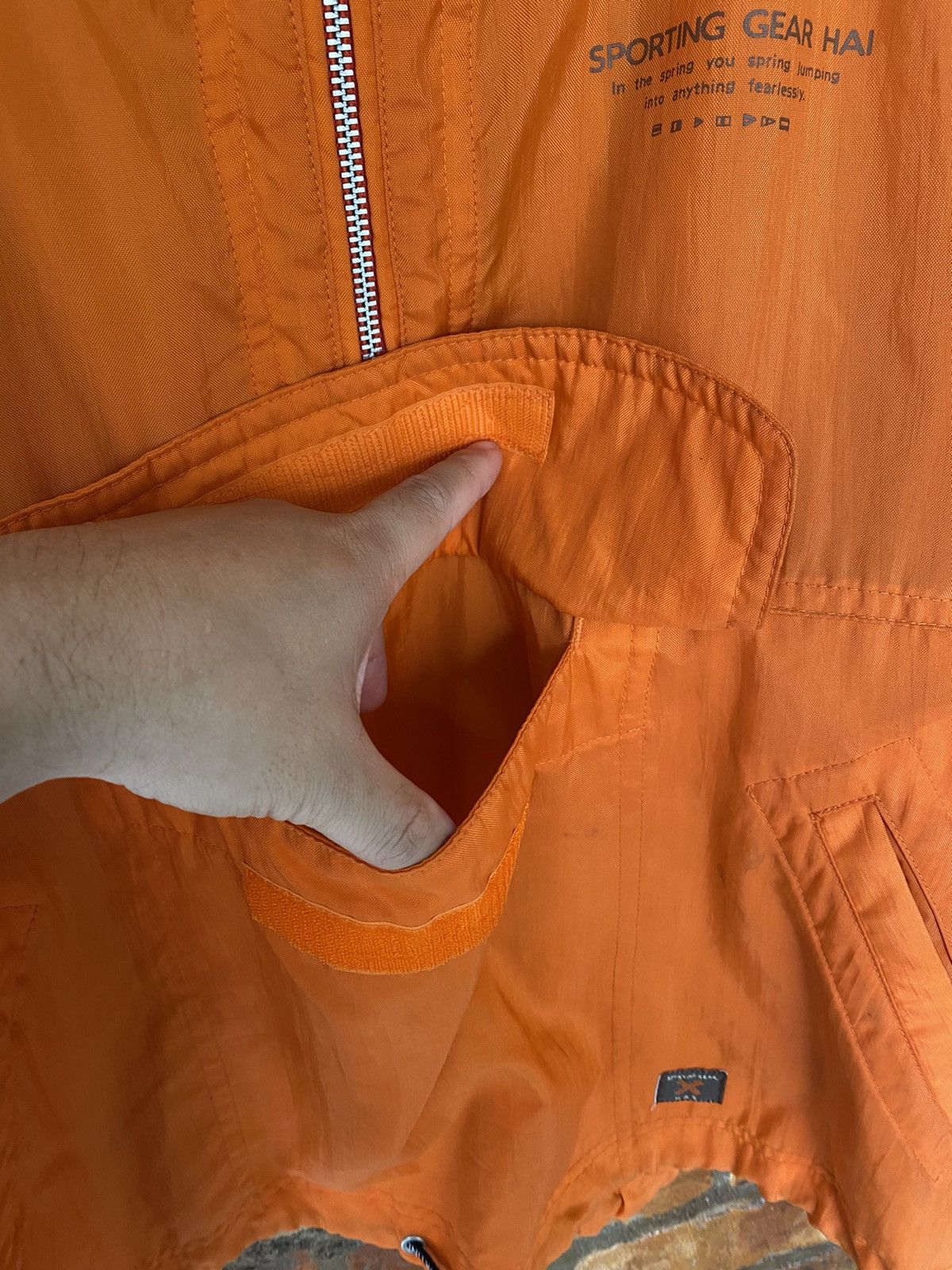 Hai Sporting Gear × Issey Miyake 90s Anorak kangaroo pocket light jacket Size US M / EU 48-50 / 2 - 7 Thumbnail