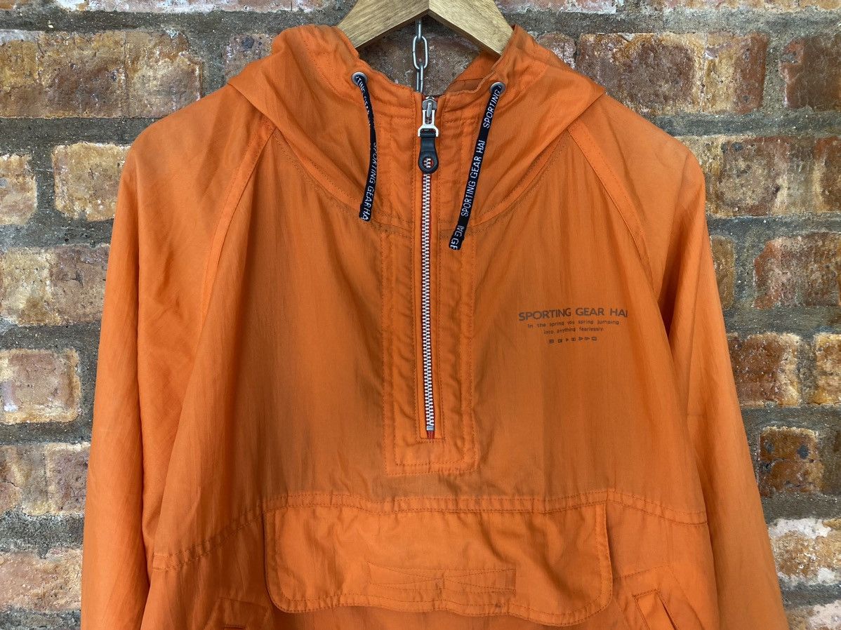 Hai Sporting Gear × Issey Miyake 90s Anorak kangaroo pocket light jacket Size US M / EU 48-50 / 2 - 4 Thumbnail