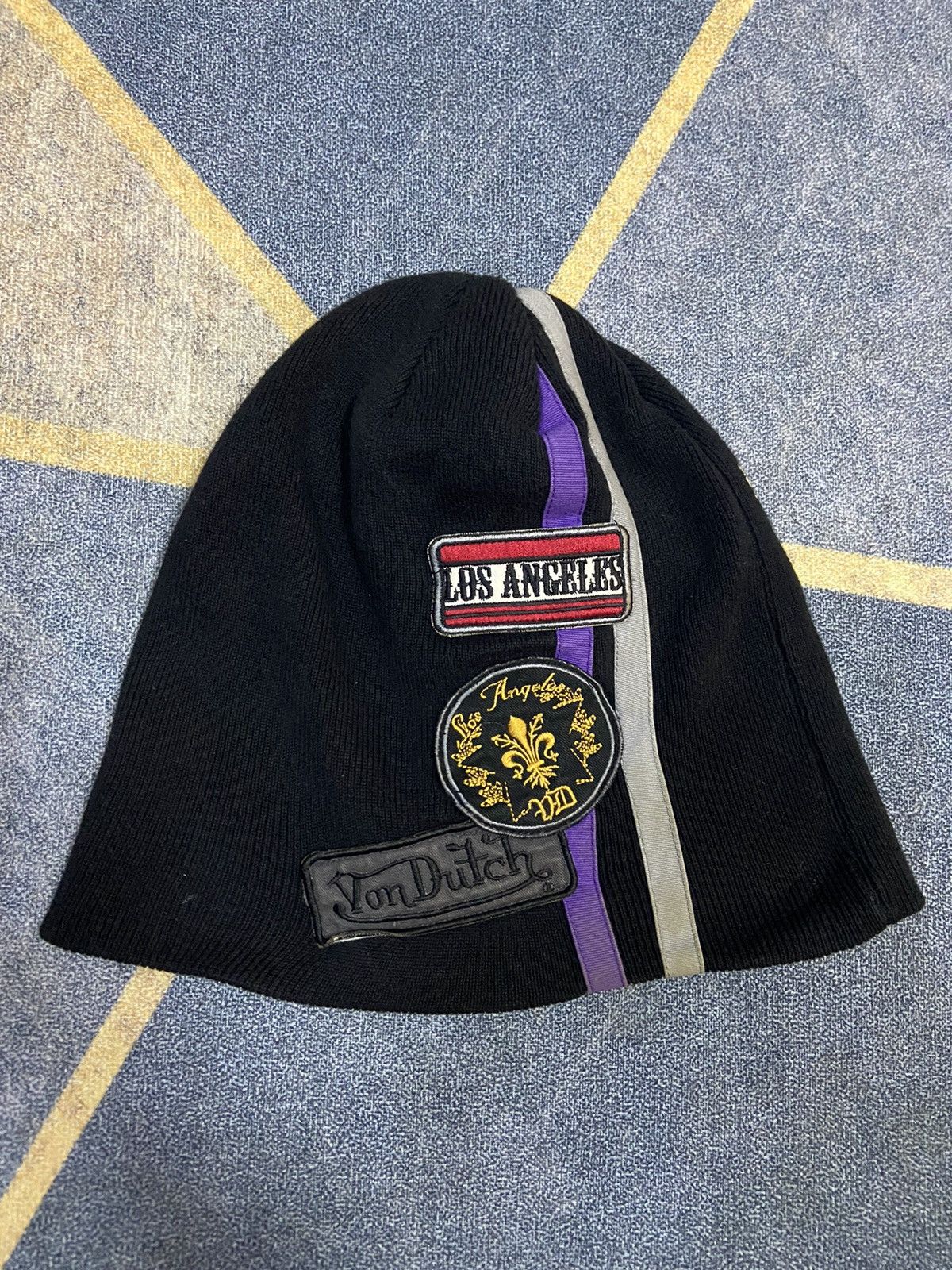 Vintage × Von Dutch VINTAGE BEANIE VonDutch X rare❤️❤️😊 Size ONE SIZE - 2 Thumbnail