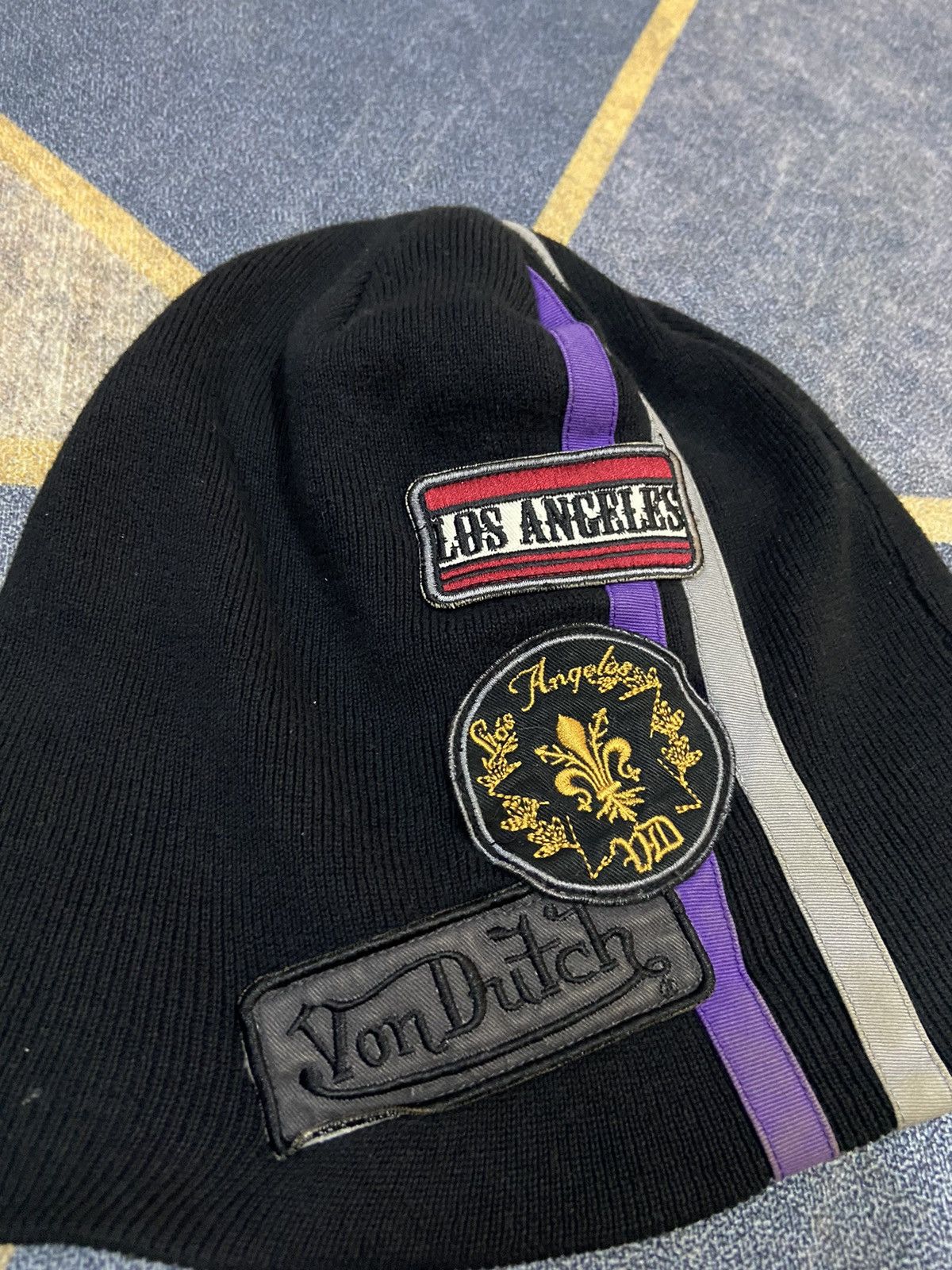 Vintage × Von Dutch VINTAGE BEANIE VonDutch X rare❤️❤️😊 Size ONE SIZE - 3 Thumbnail