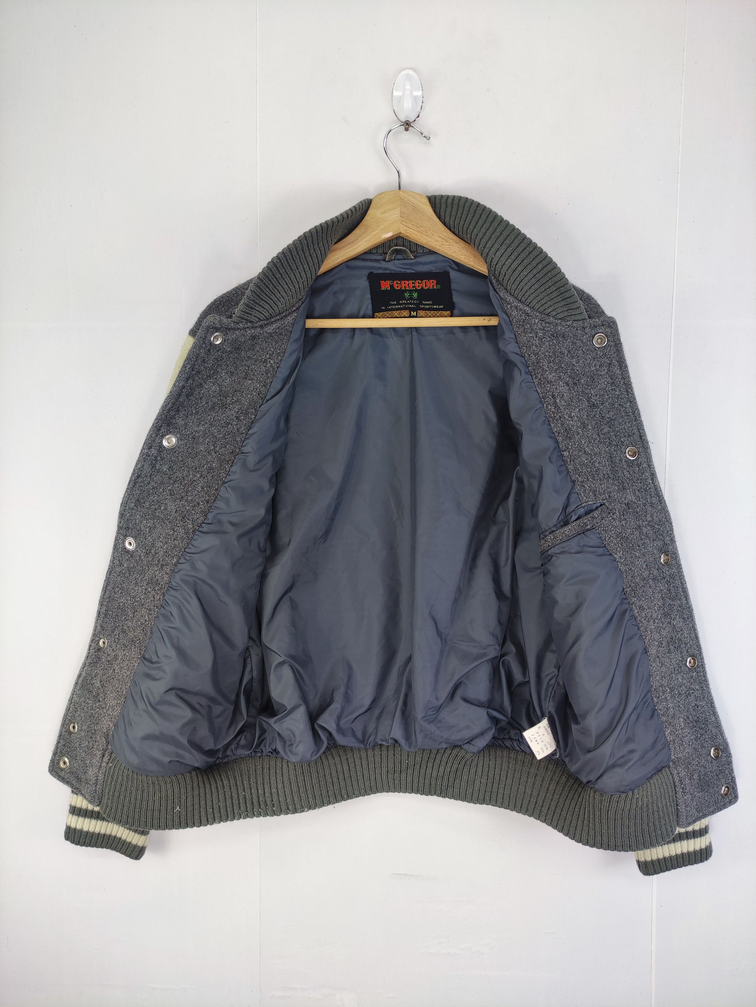 McGregor Vintage Mcgregor Wool Varsity Jacket Snap Button Size US M / EU 48-50 / 2 - 4 Thumbnail