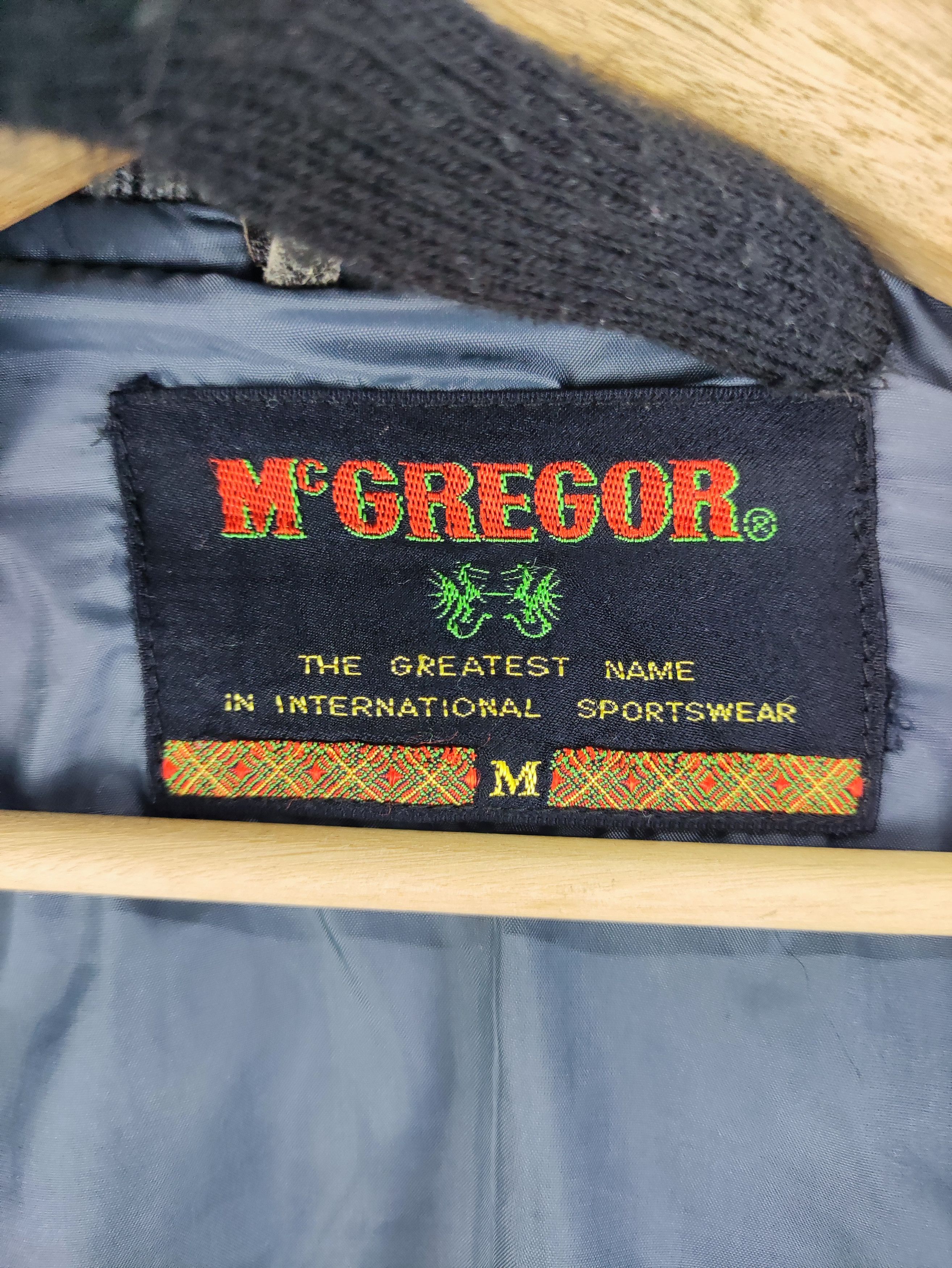 McGregor Vintage Mcgregor Wool Varsity Jacket Snap Button Size US M / EU 48-50 / 2 - 3 Thumbnail