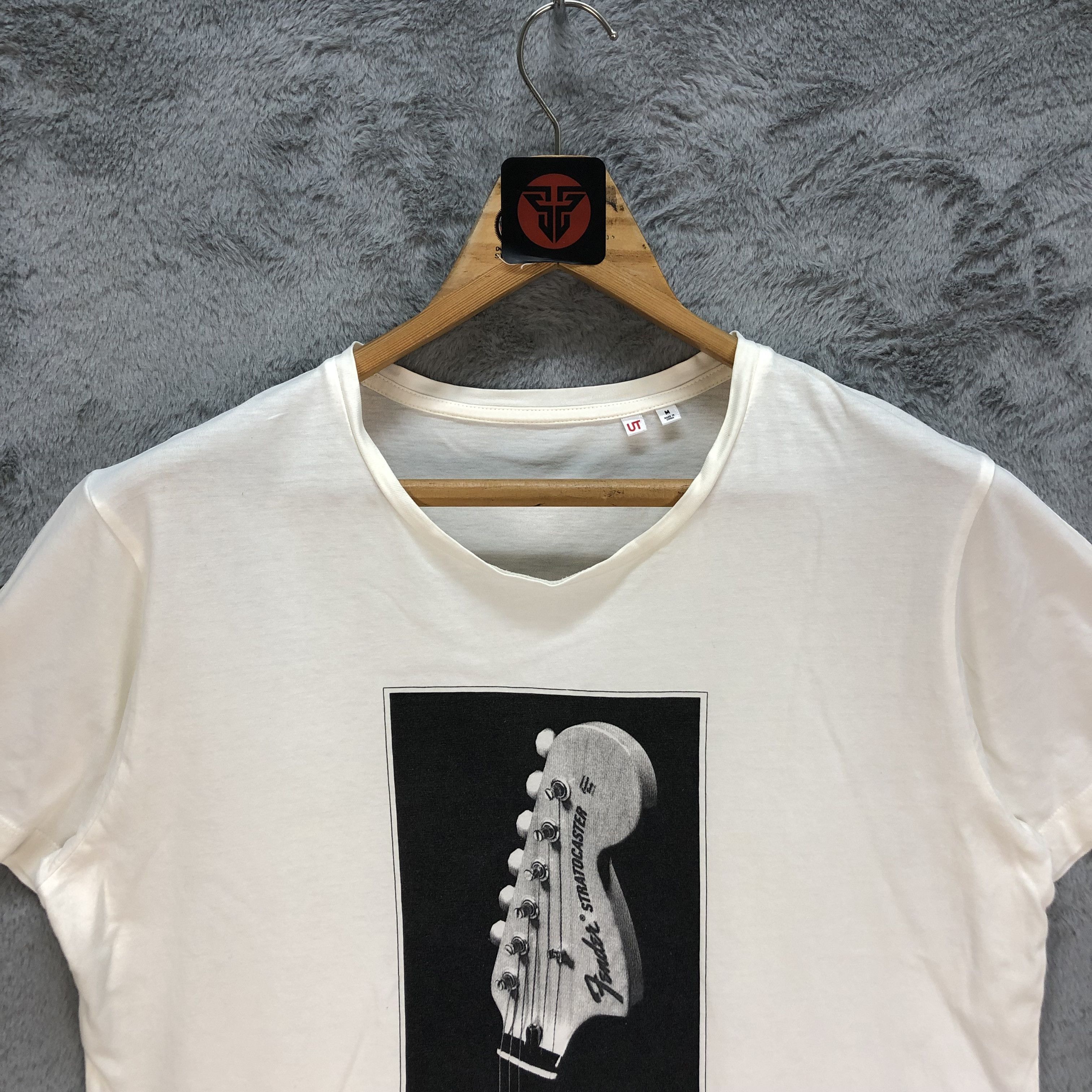 Uniqlo Fender - The Spirit Of Rock N Roll T Shirts #6446-67 Size US M / EU 48-50 / 2 - 2 Thumbnail